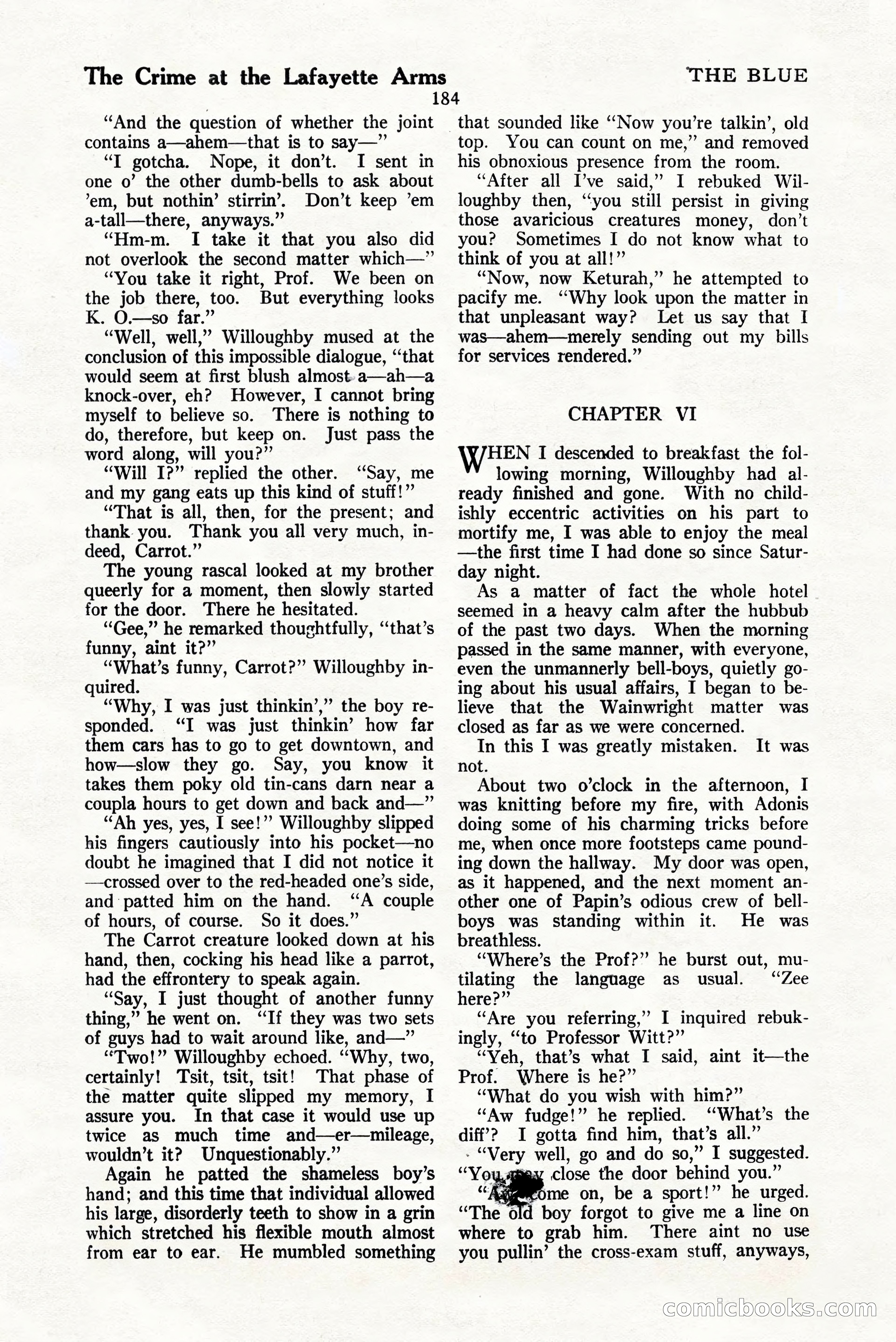 The Blue Book Magazine, November 1924 — page 190 of 212