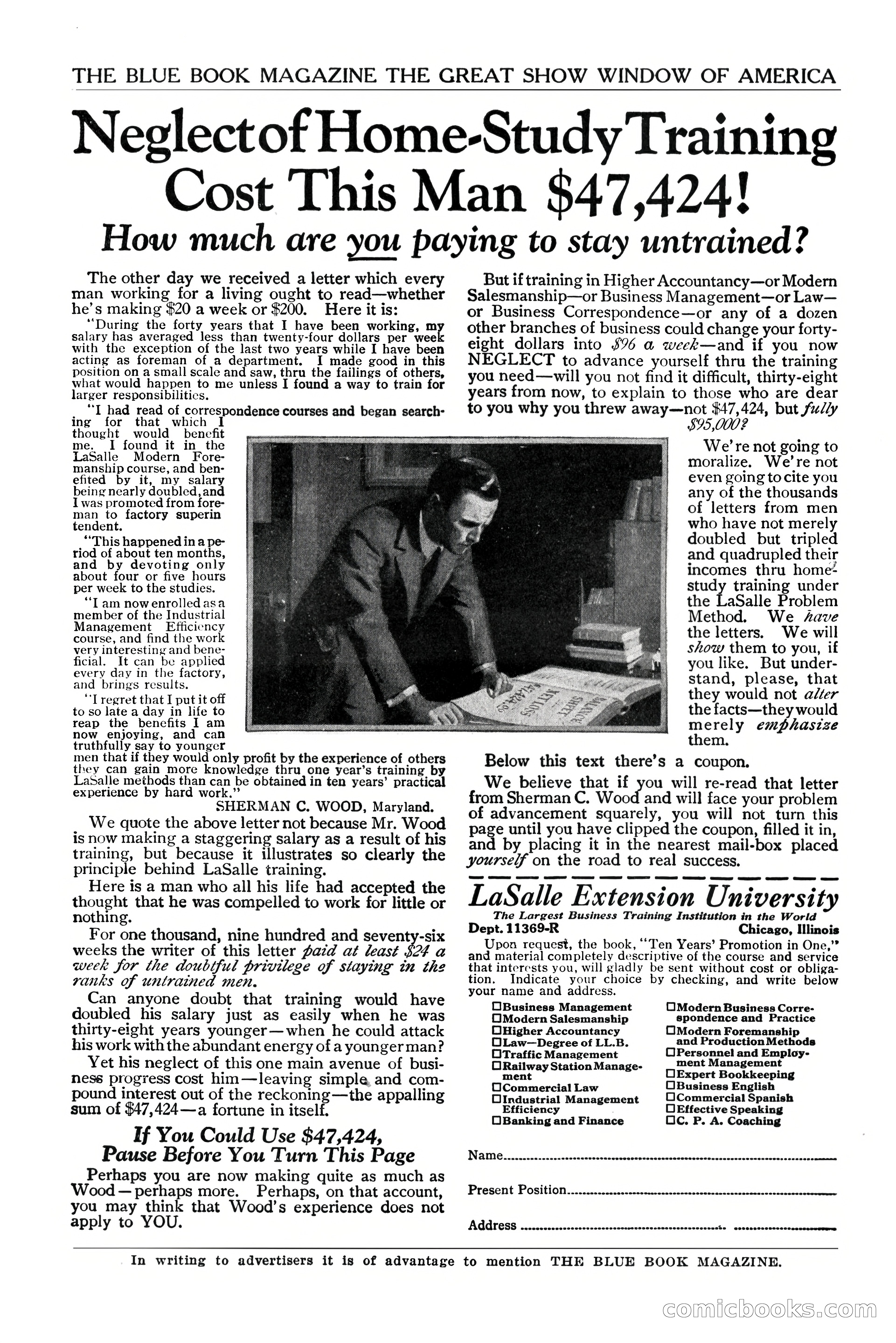 The Blue Book Magazine, November 1924 — page 199 of 212