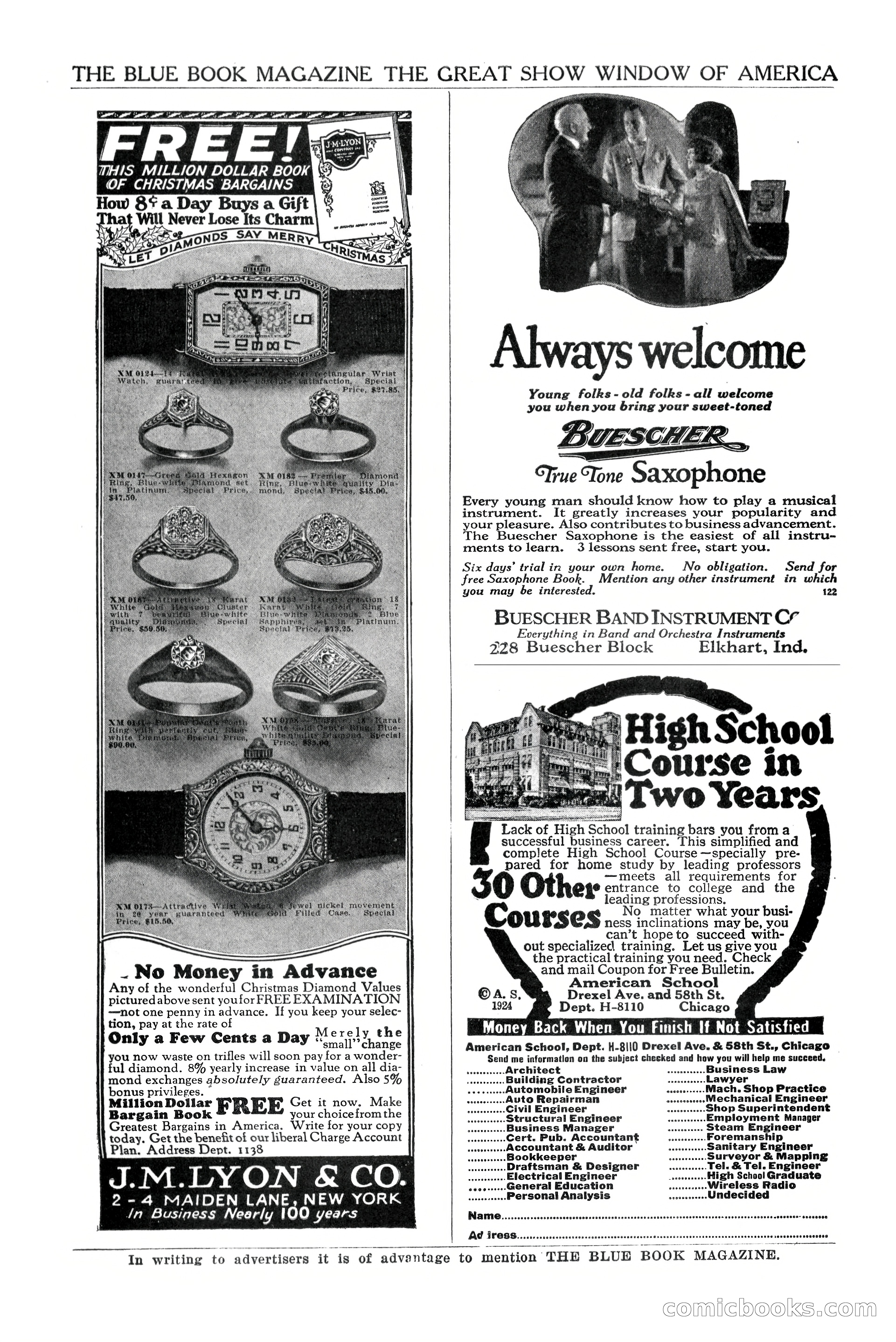 The Blue Book Magazine, November 1924 — page 200 of 212