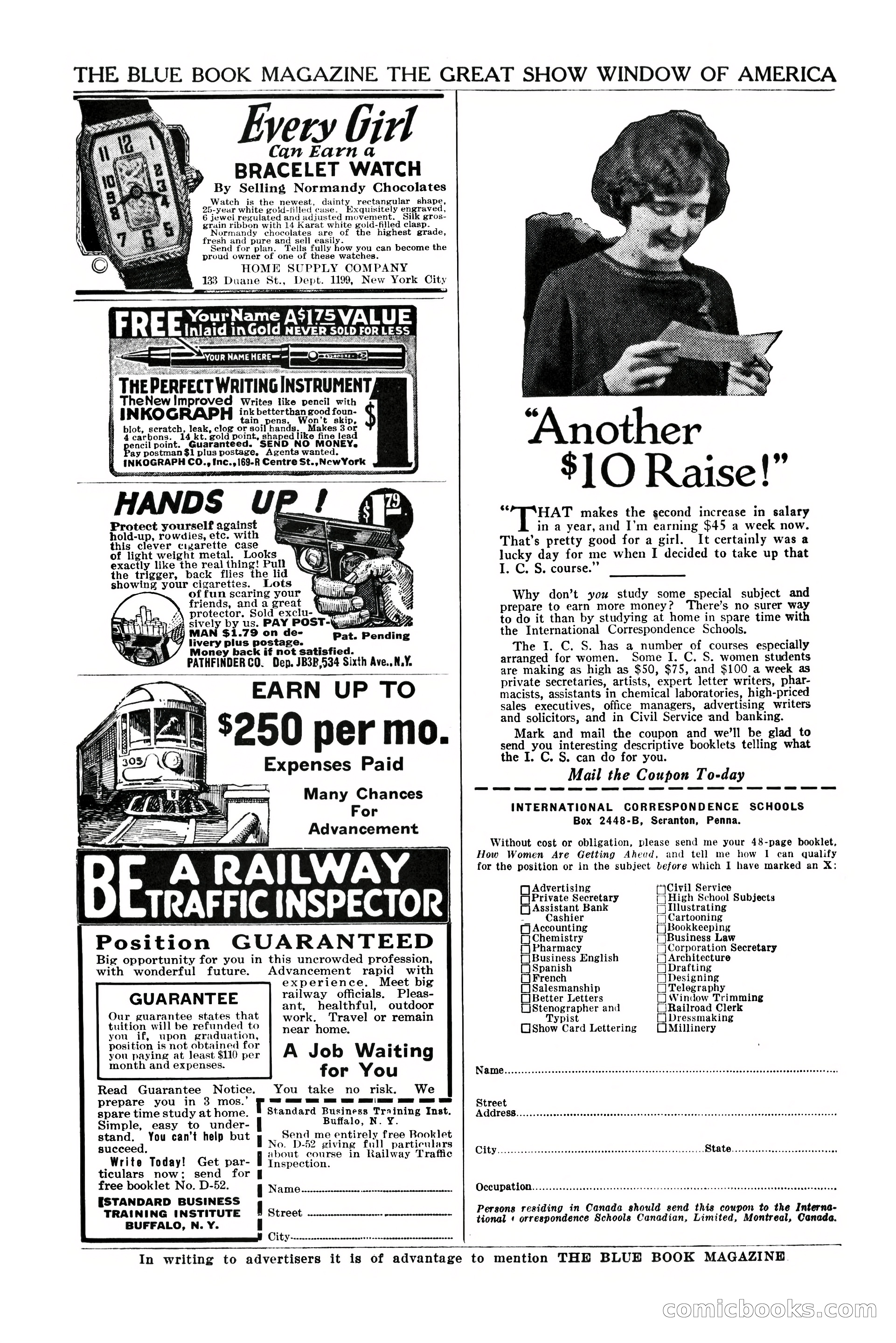The Blue Book Magazine, November 1924 — page 203 of 212