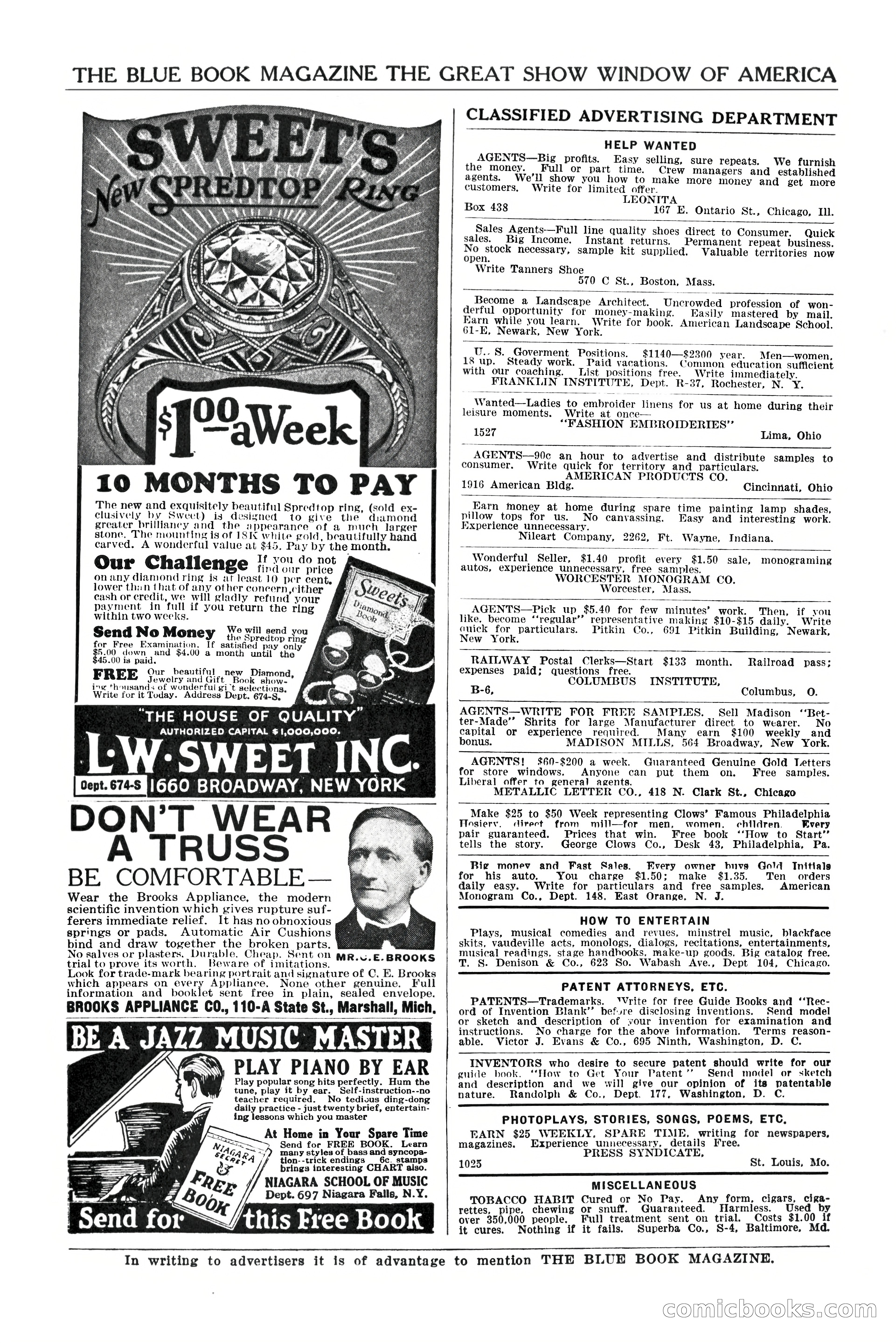 The Blue Book Magazine, November 1924 — page 206 of 212