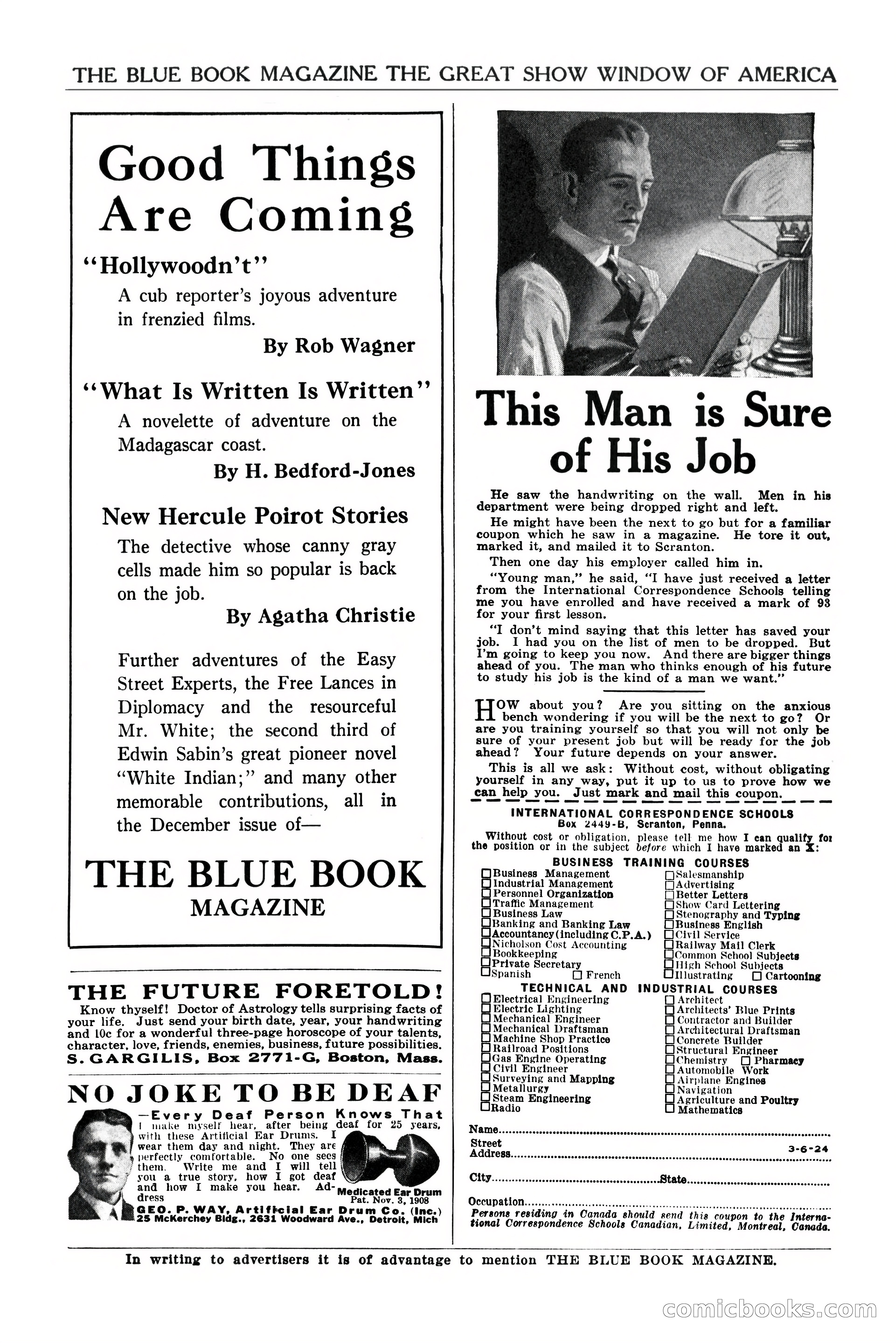 The Blue Book Magazine, November 1924 — page 207 of 212