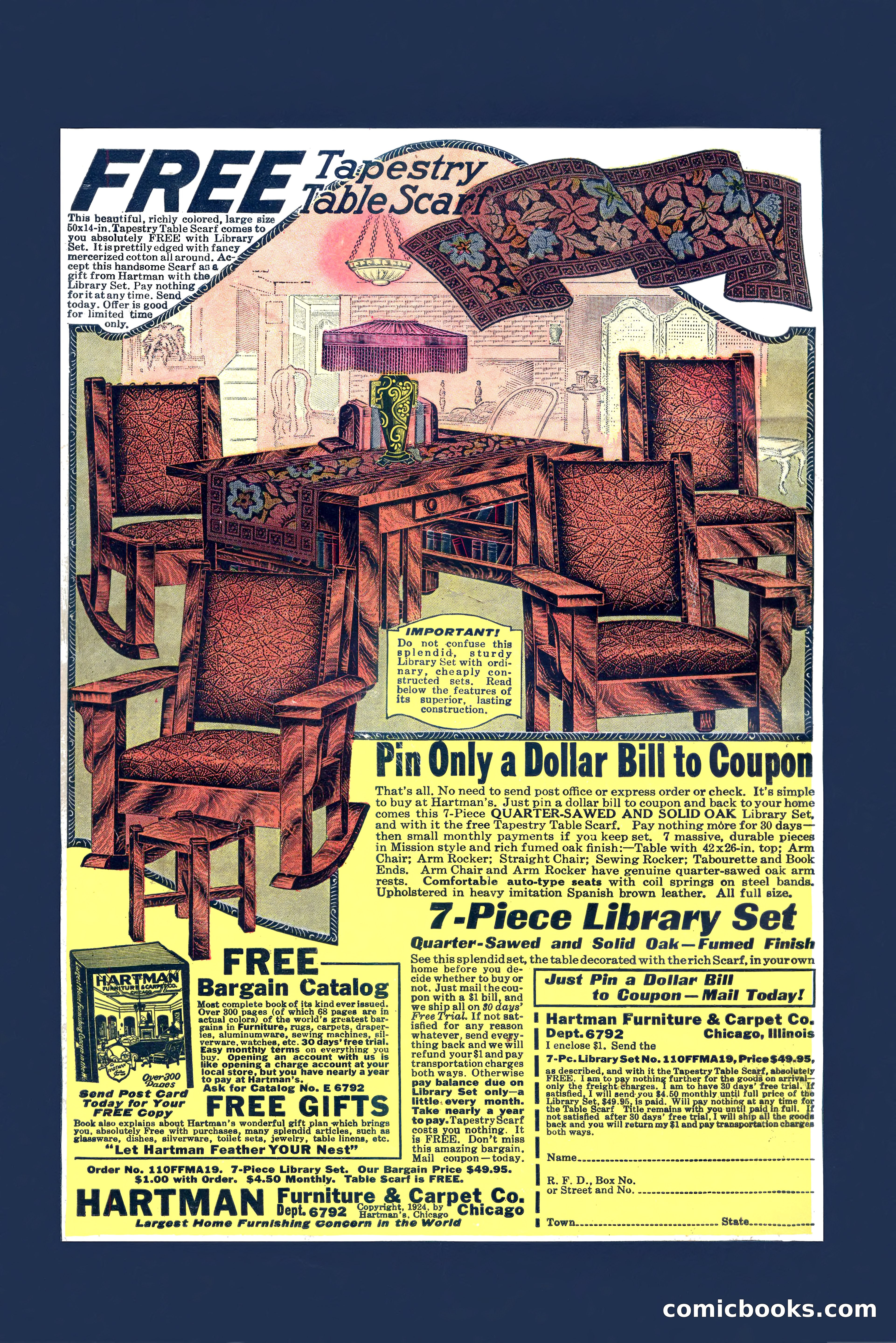 The Blue Book Magazine, November 1924 — page 212 of 212