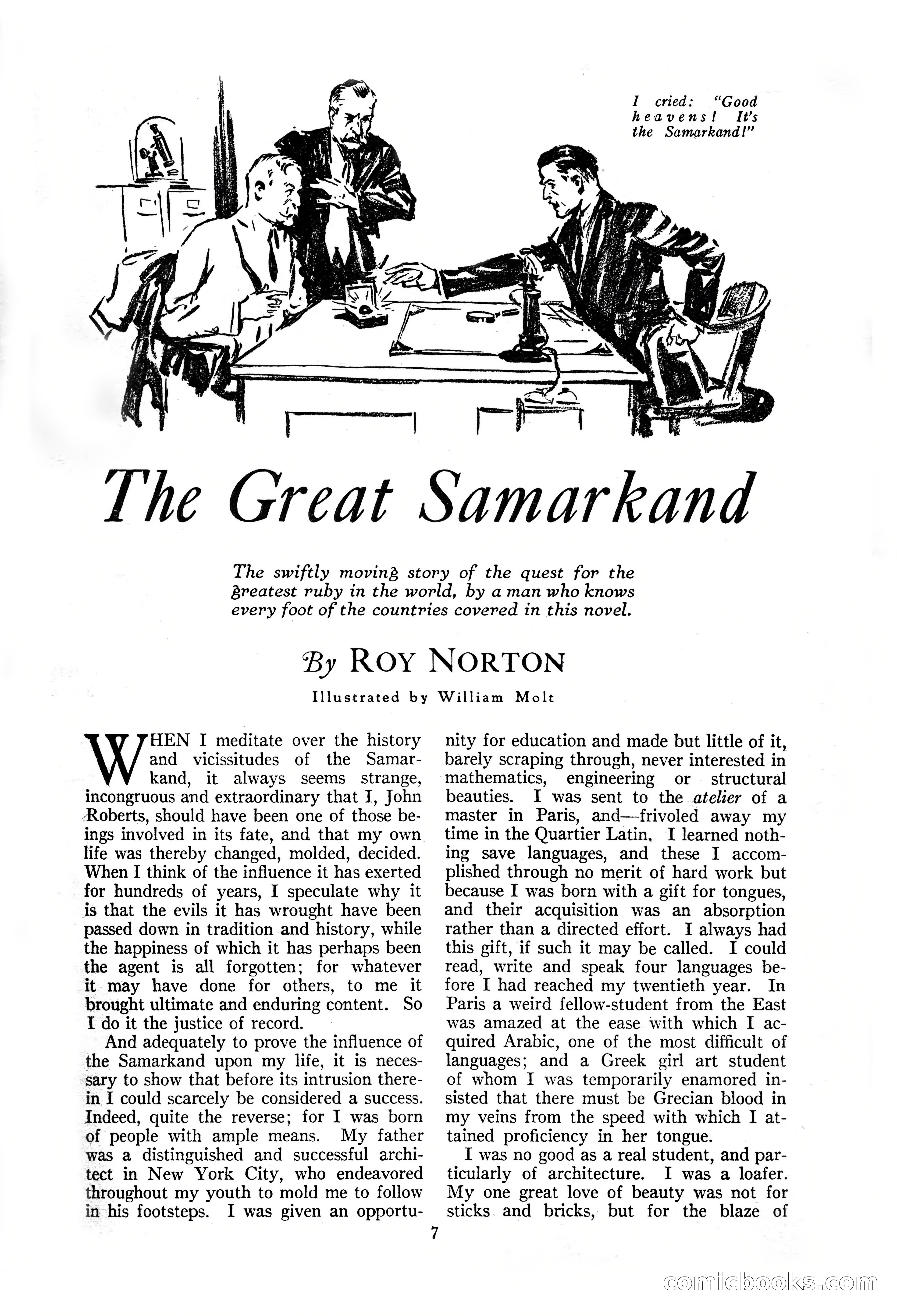 The Illustrated Blue Book Magazine, November 1926 — page 9 of 208