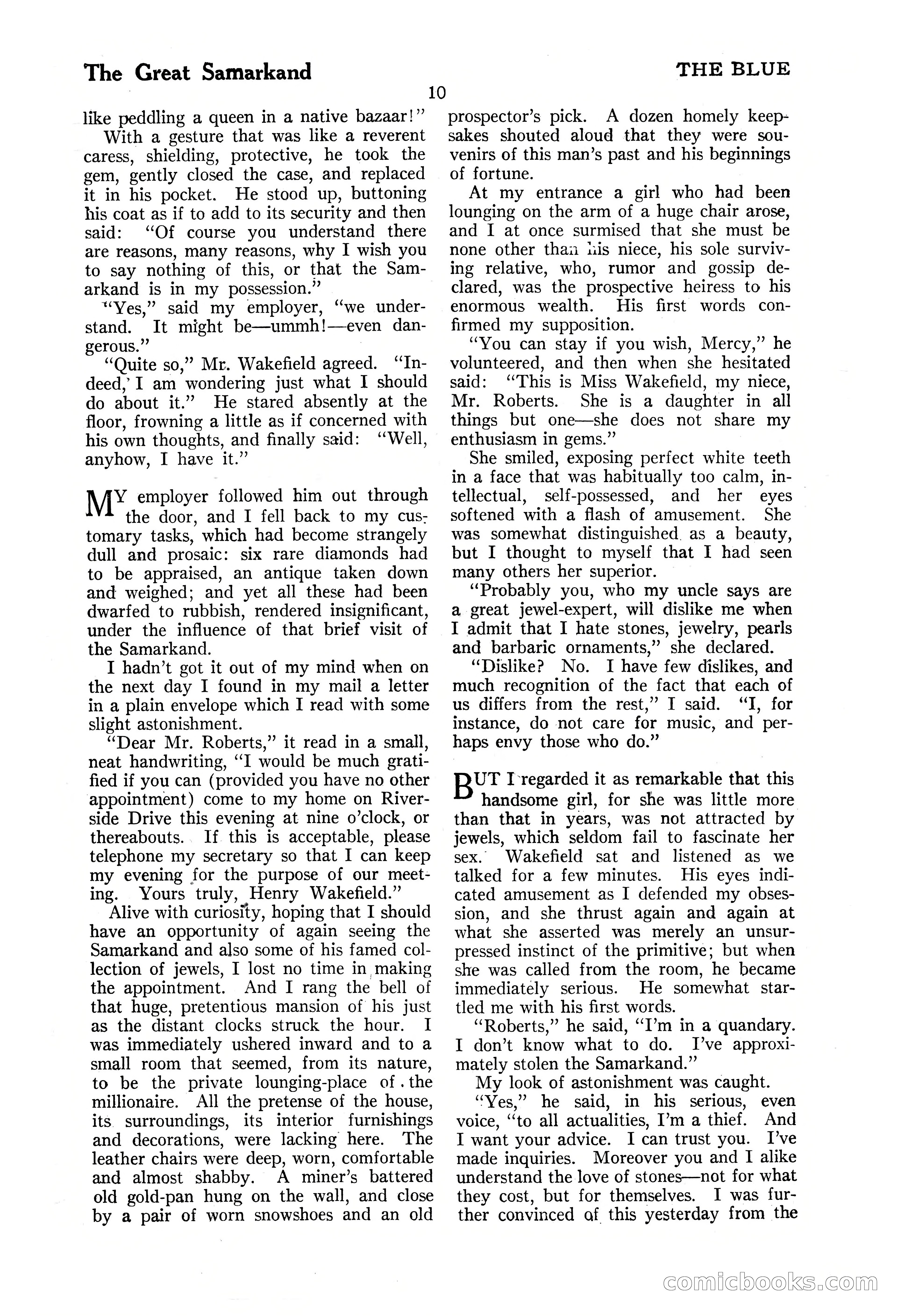 The Illustrated Blue Book Magazine, November 1926 — page 12 of 208