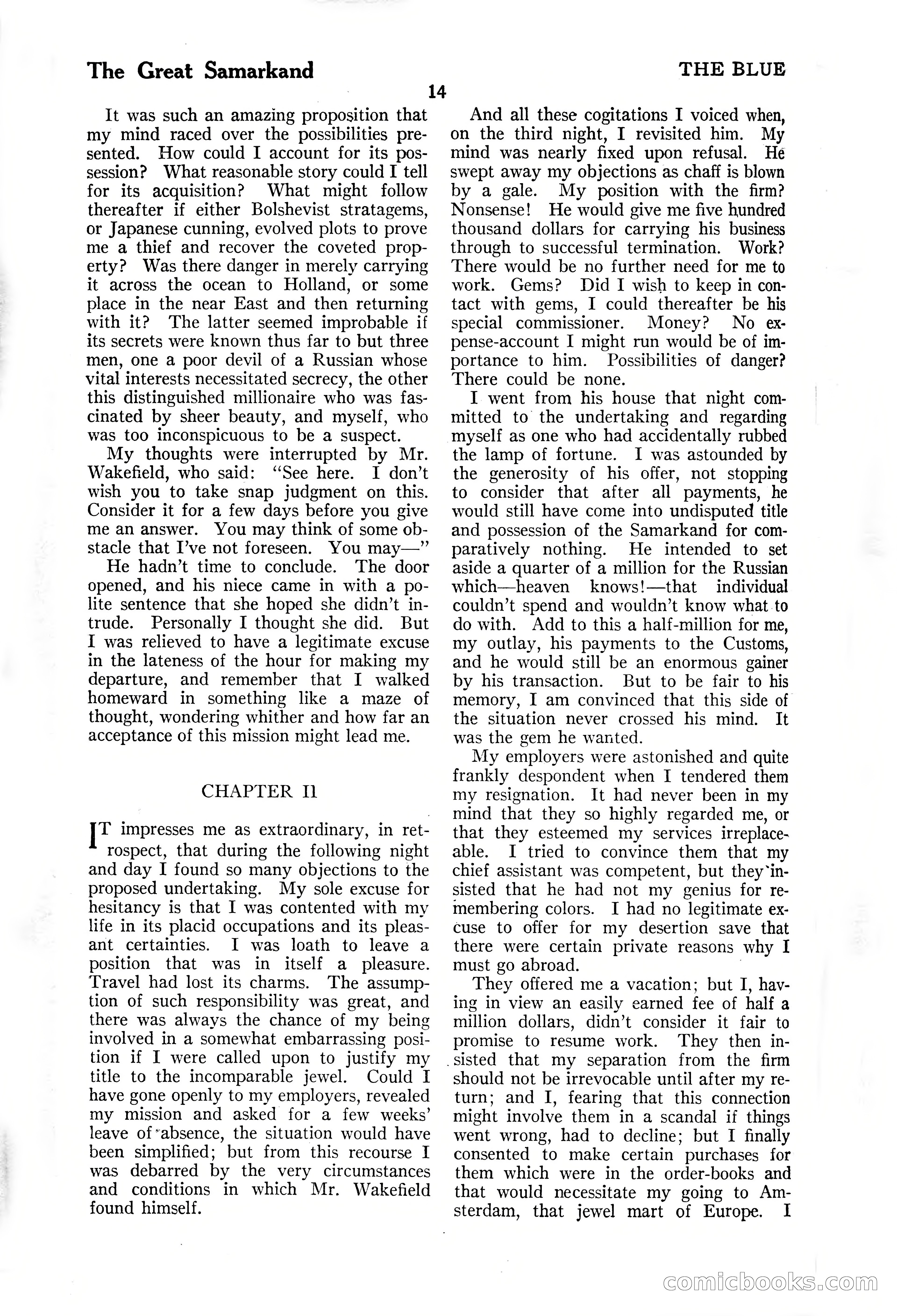 The Illustrated Blue Book Magazine, November 1926 — page 16 of 208