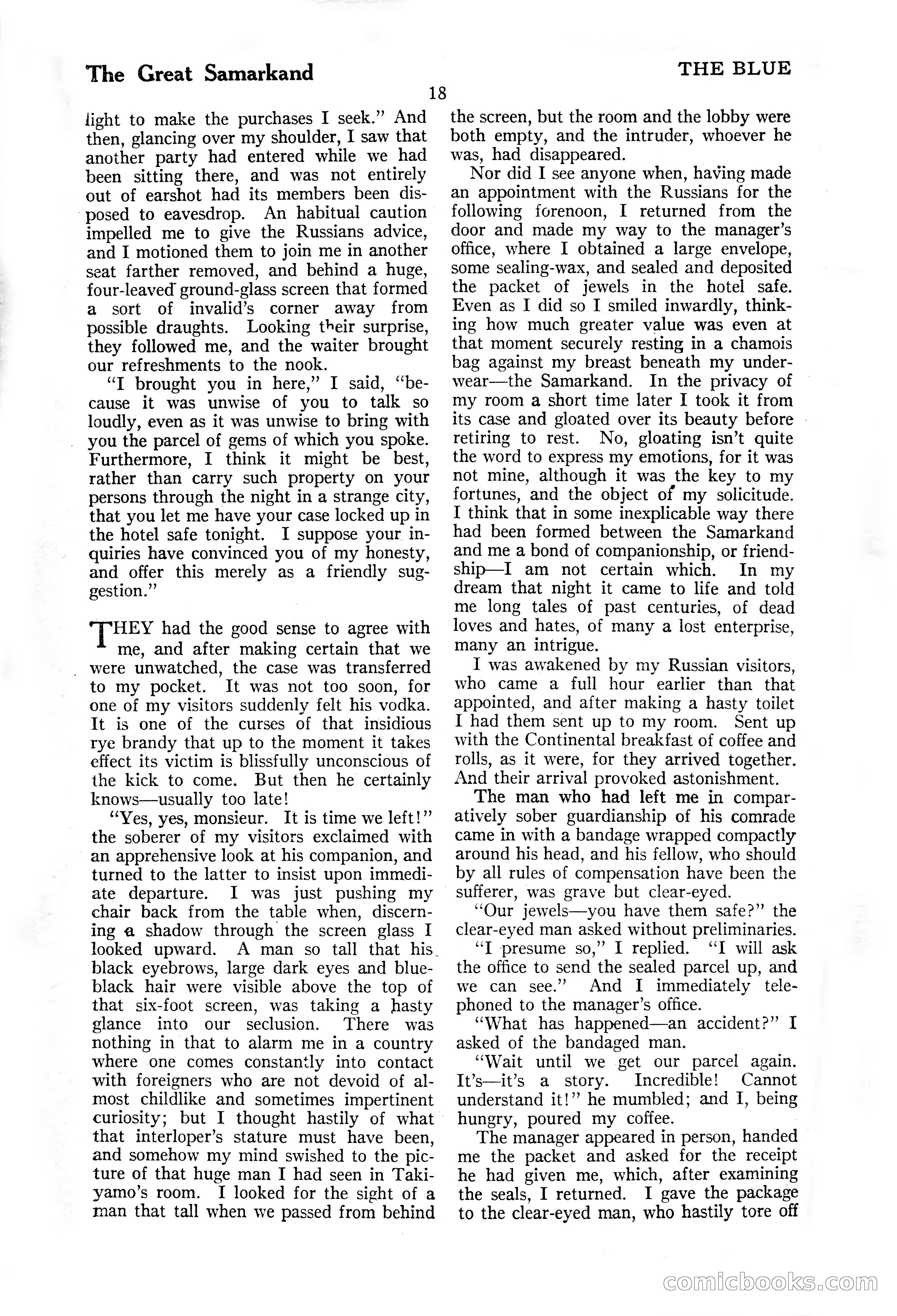 The Illustrated Blue Book Magazine, November 1926 — page 20 of 208