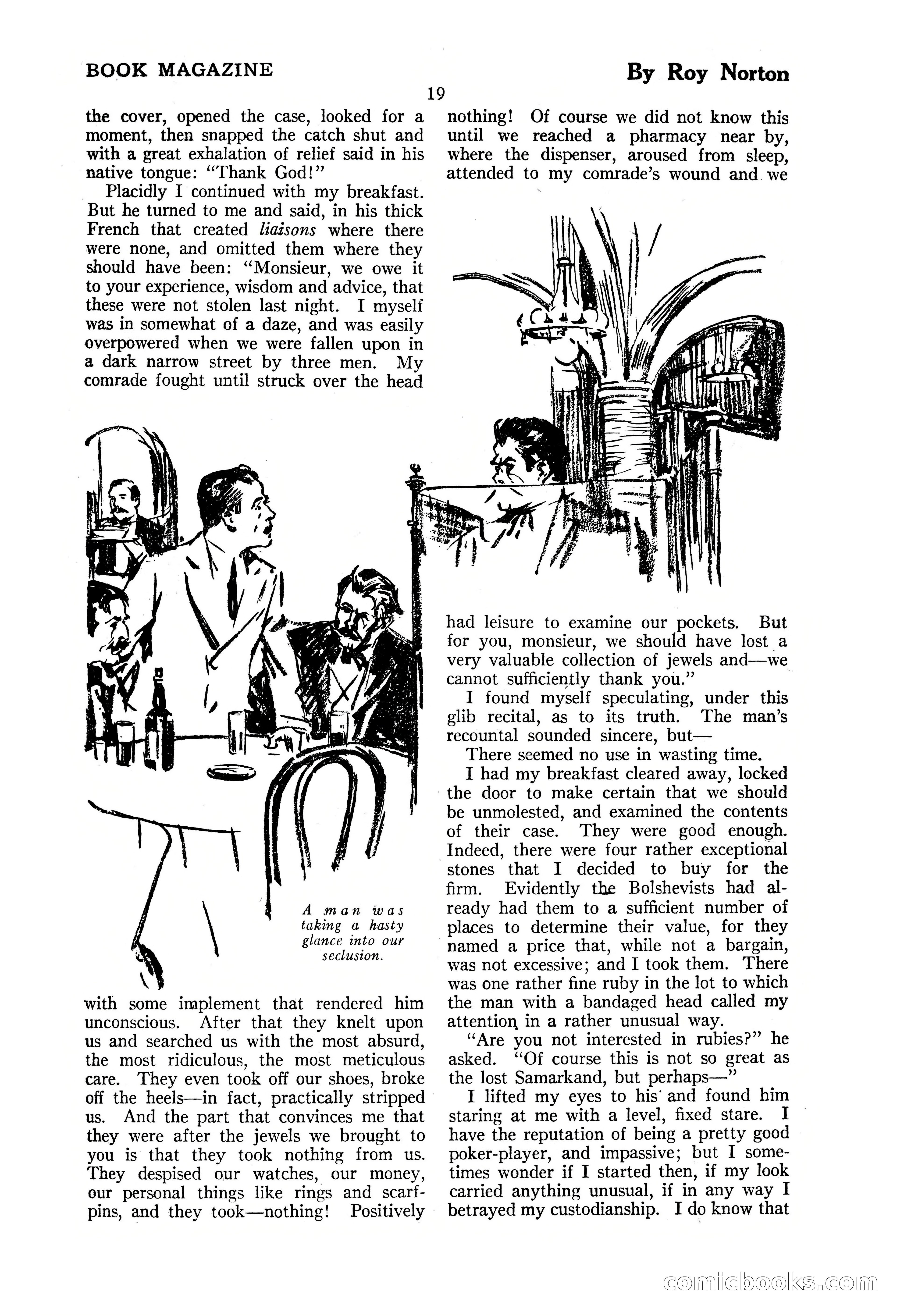 The Illustrated Blue Book Magazine, November 1926 — page 21 of 208