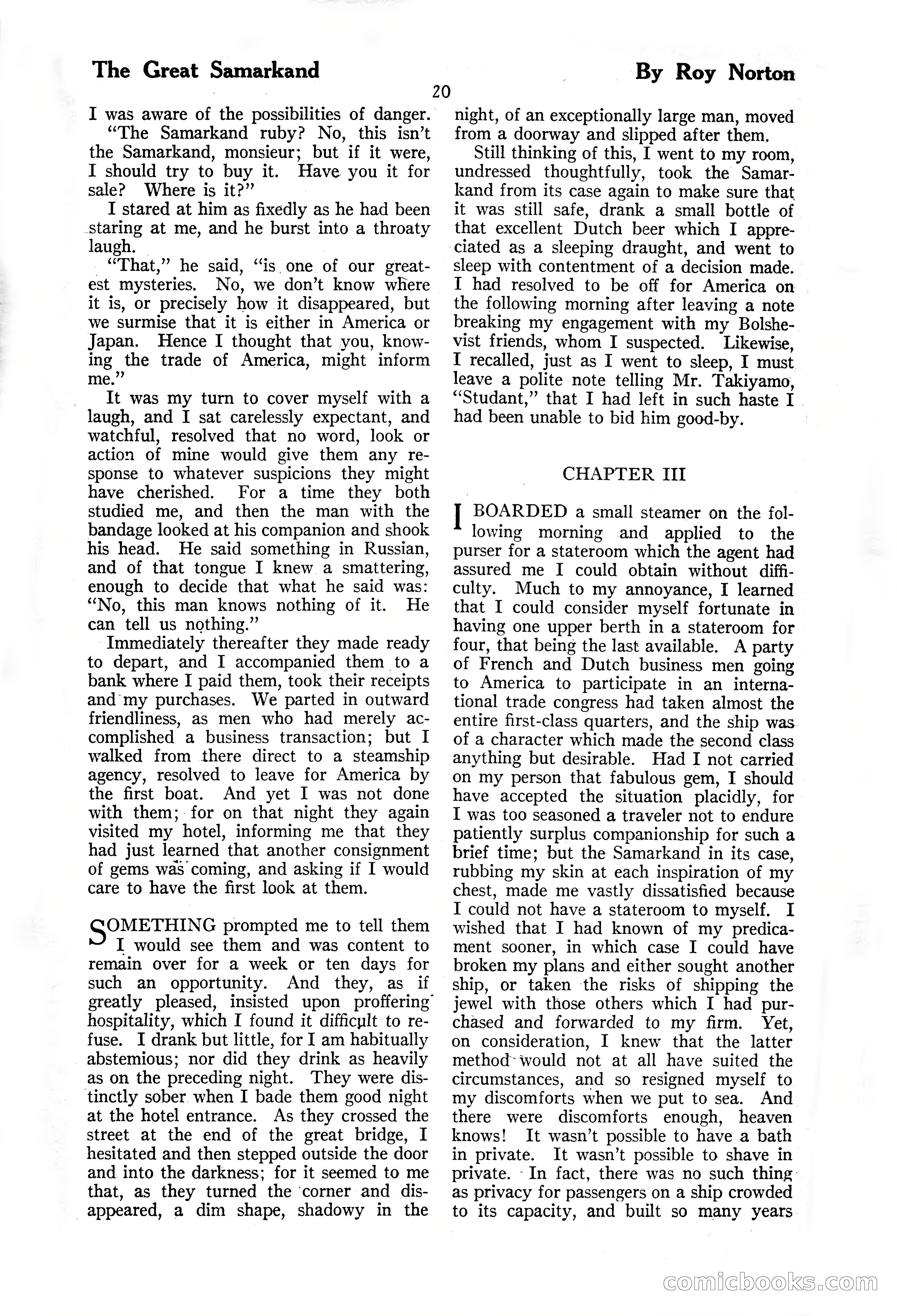 The Illustrated Blue Book Magazine, November 1926 — page 22 of 208