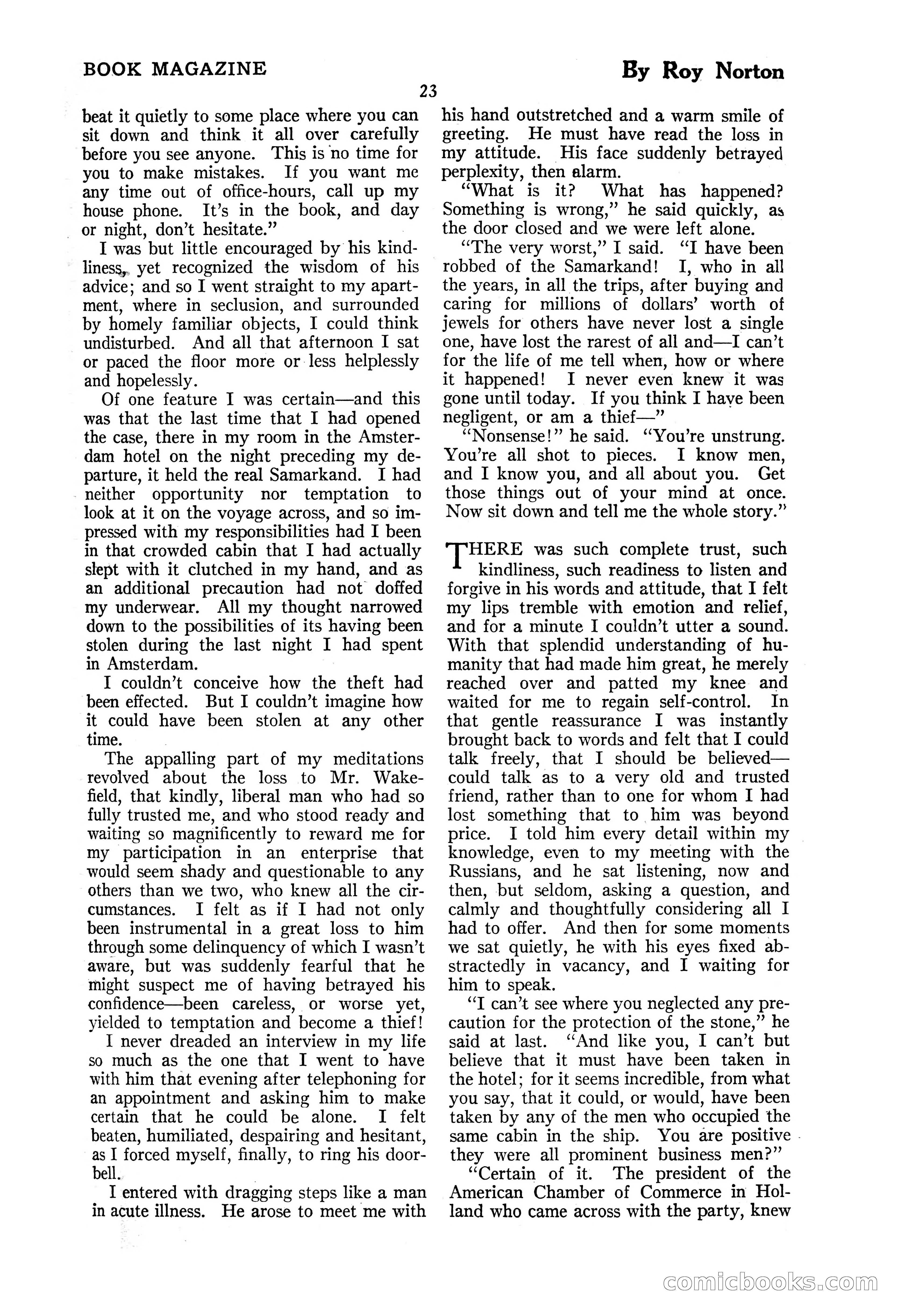 The Illustrated Blue Book Magazine, November 1926 — page 25 of 208