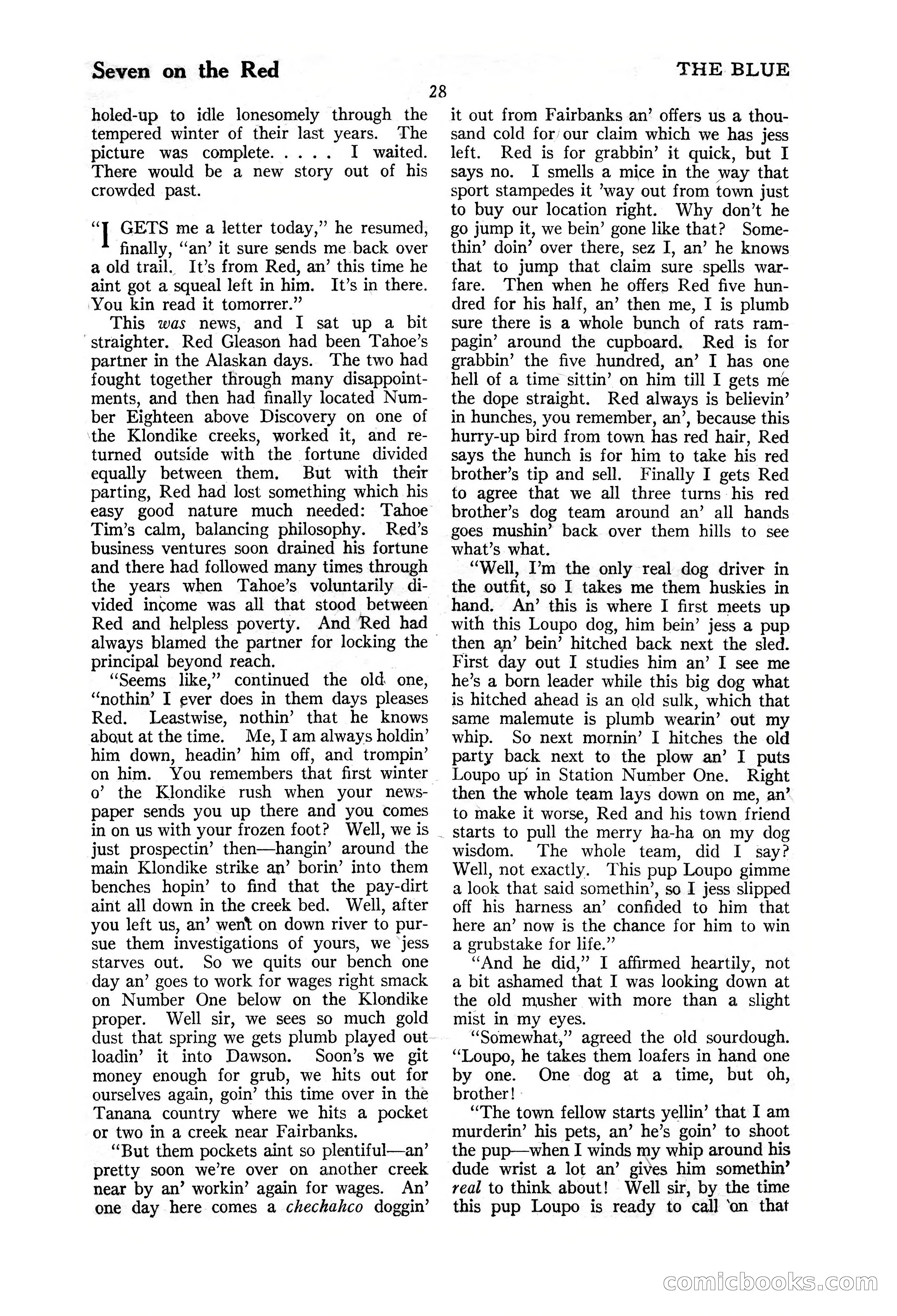 The Illustrated Blue Book Magazine, November 1926 — page 30 of 208