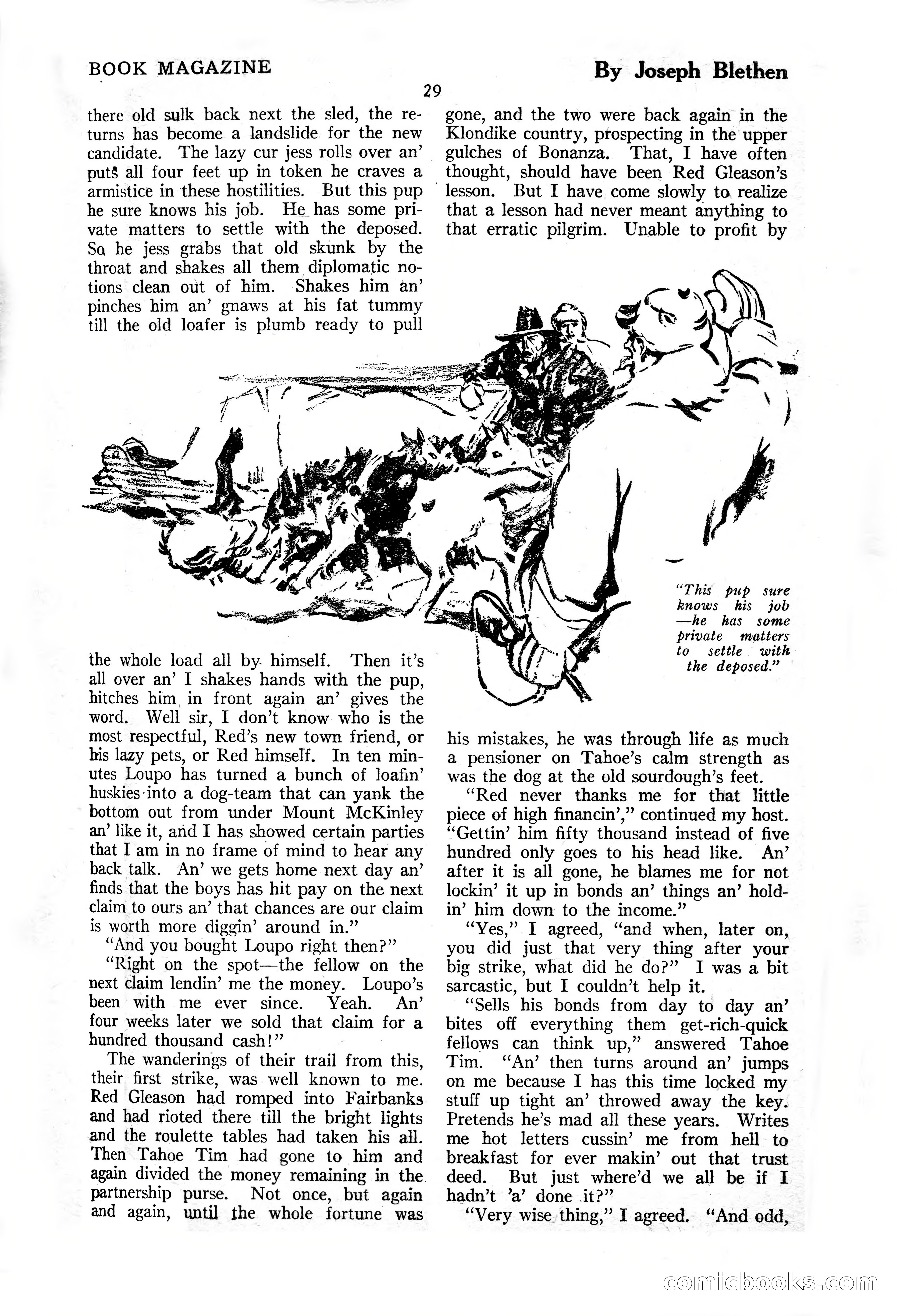 The Illustrated Blue Book Magazine, November 1926 — page 31 of 208
