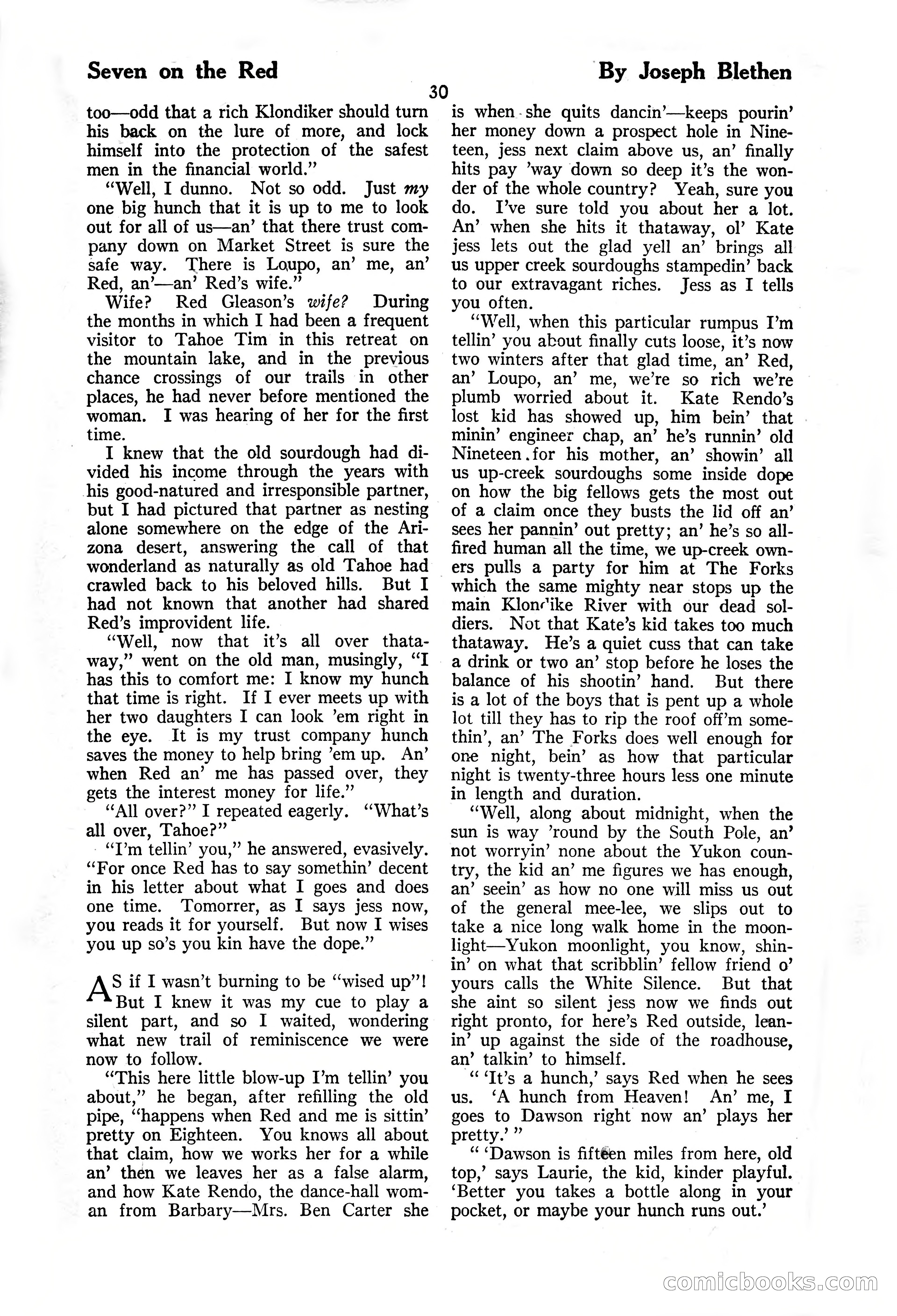 The Illustrated Blue Book Magazine, November 1926 — page 32 of 208
