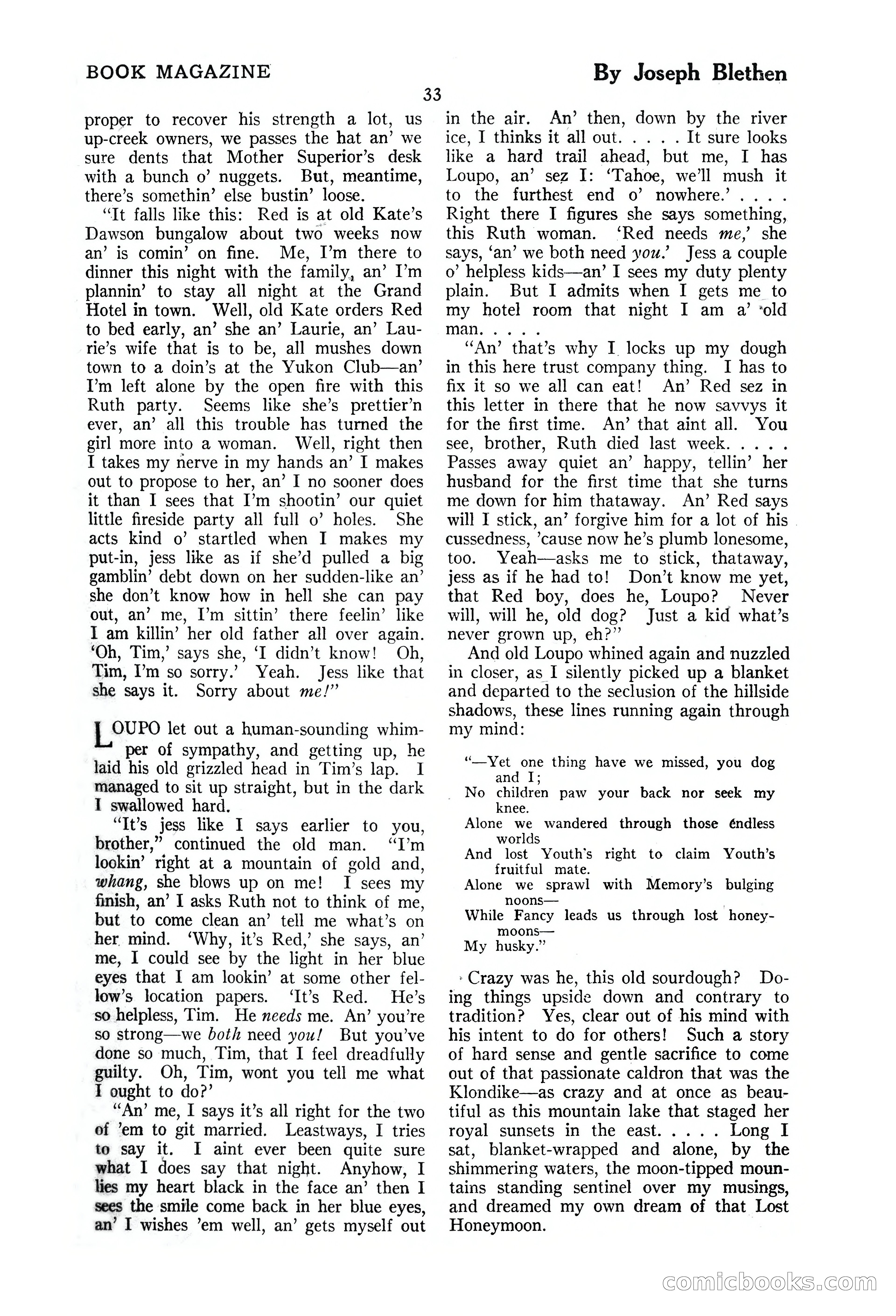 The Illustrated Blue Book Magazine, November 1926 — page 35 of 208