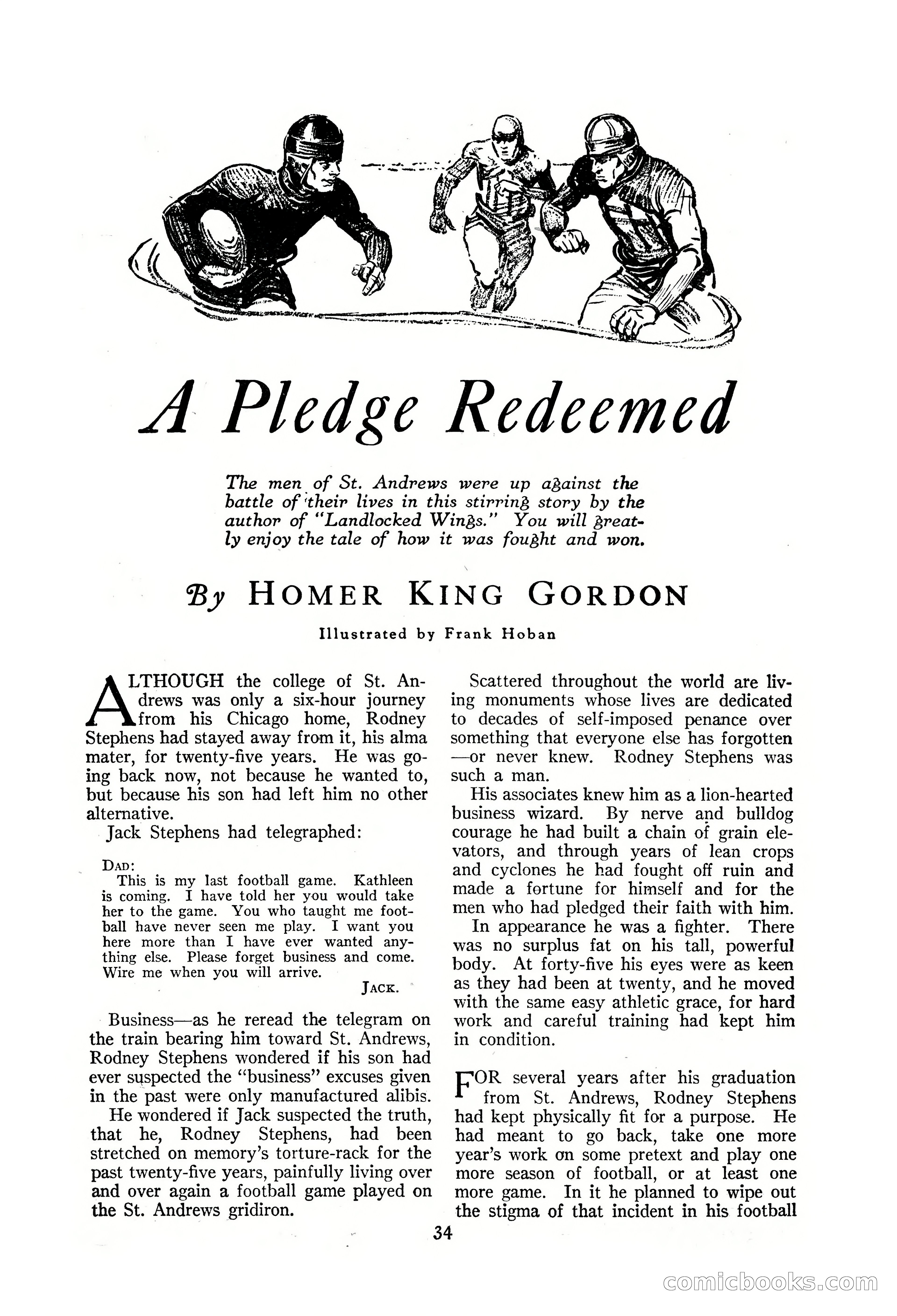 The Illustrated Blue Book Magazine, November 1926 — page 36 of 208