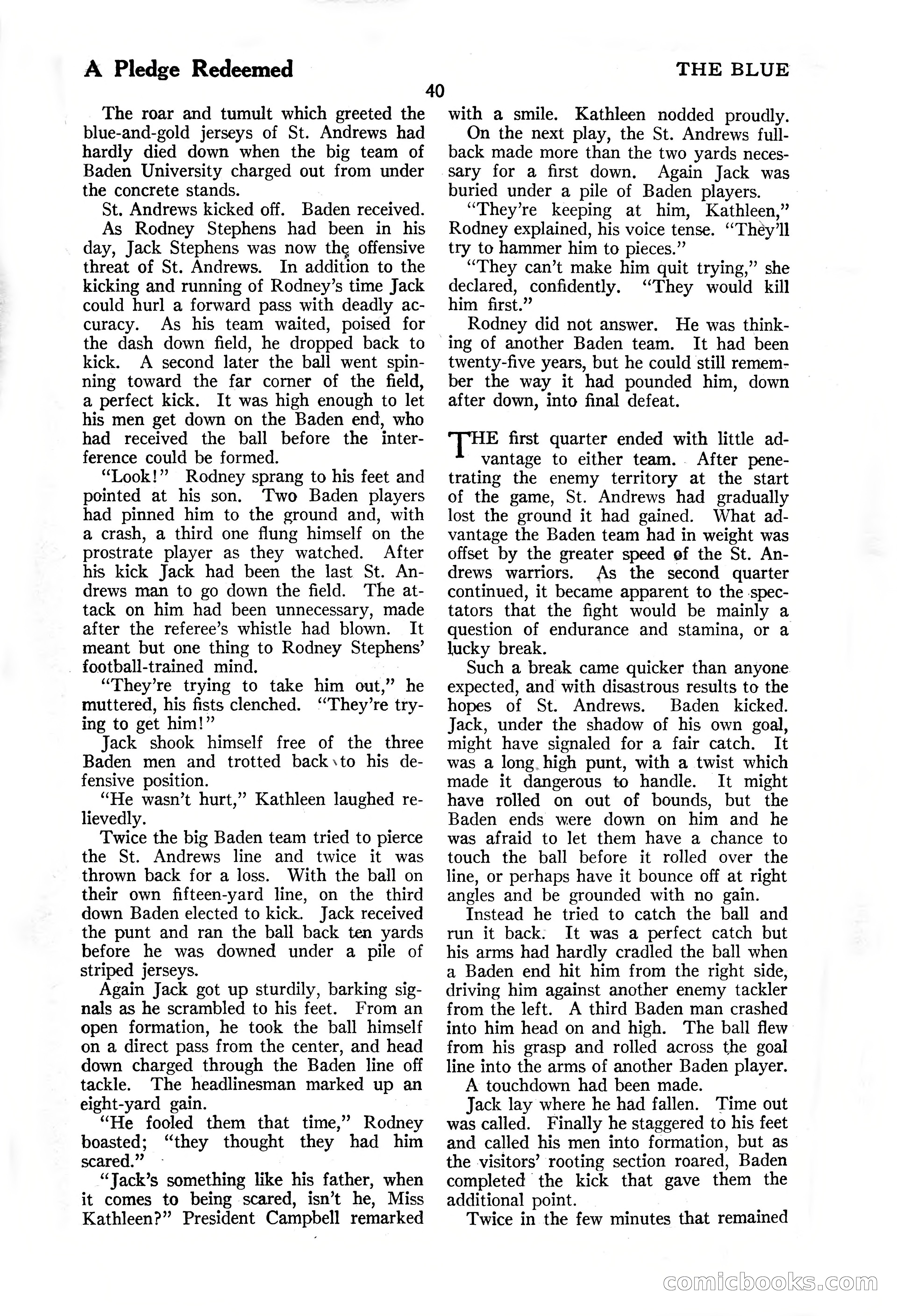 The Illustrated Blue Book Magazine, November 1926 — page 42 of 208