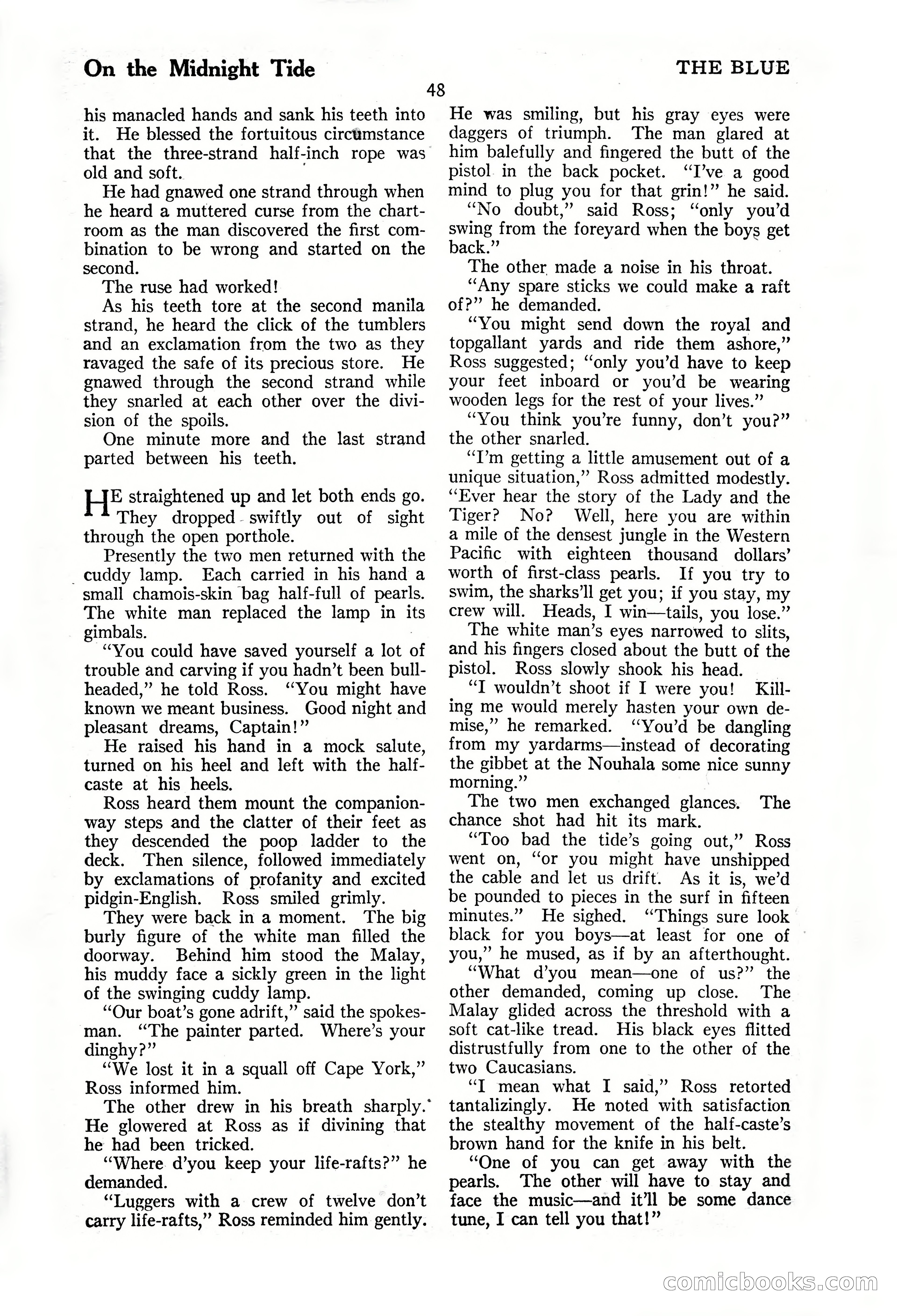 The Illustrated Blue Book Magazine, November 1926 — page 50 of 208