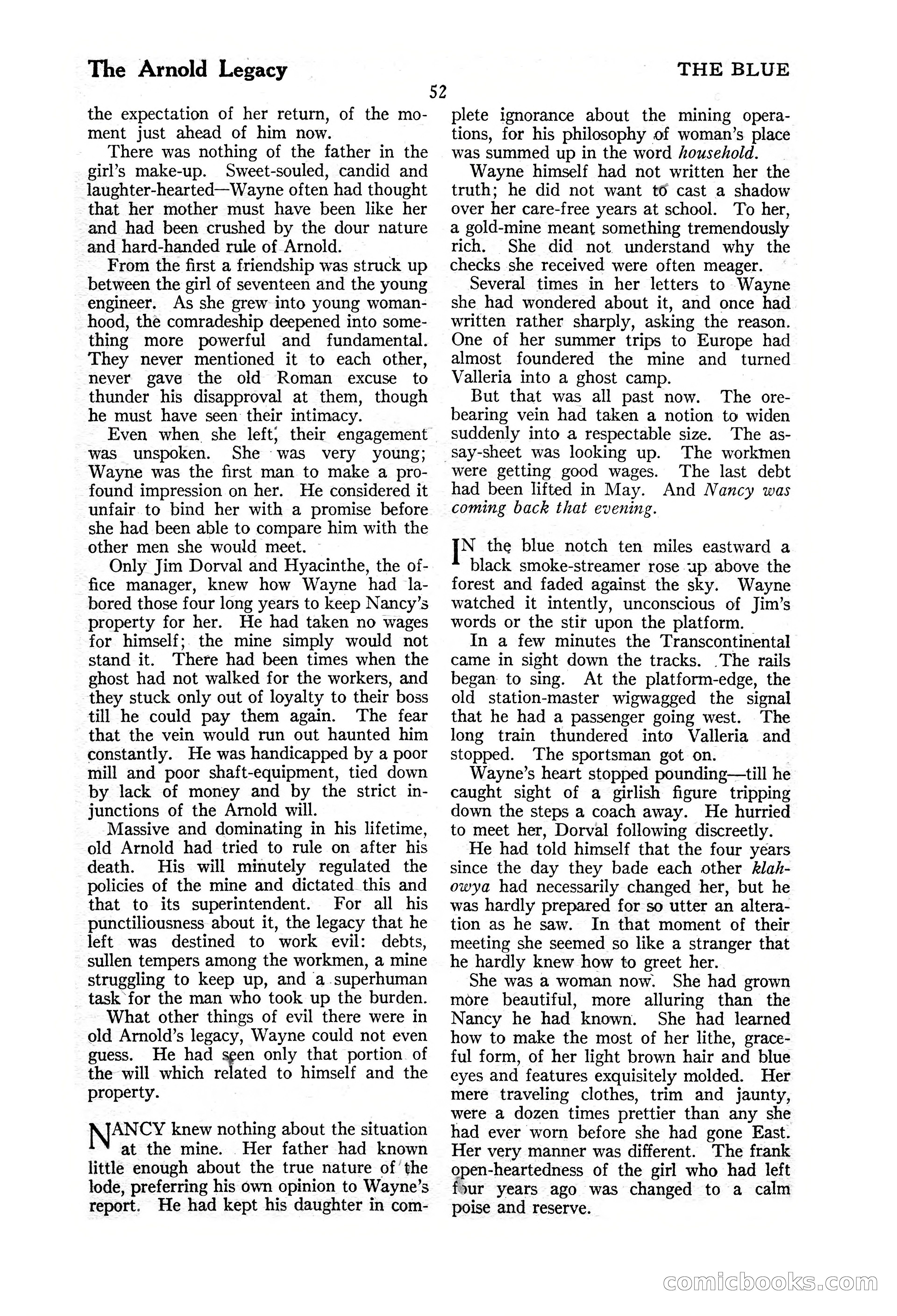 The Illustrated Blue Book Magazine, November 1926 — page 54 of 208