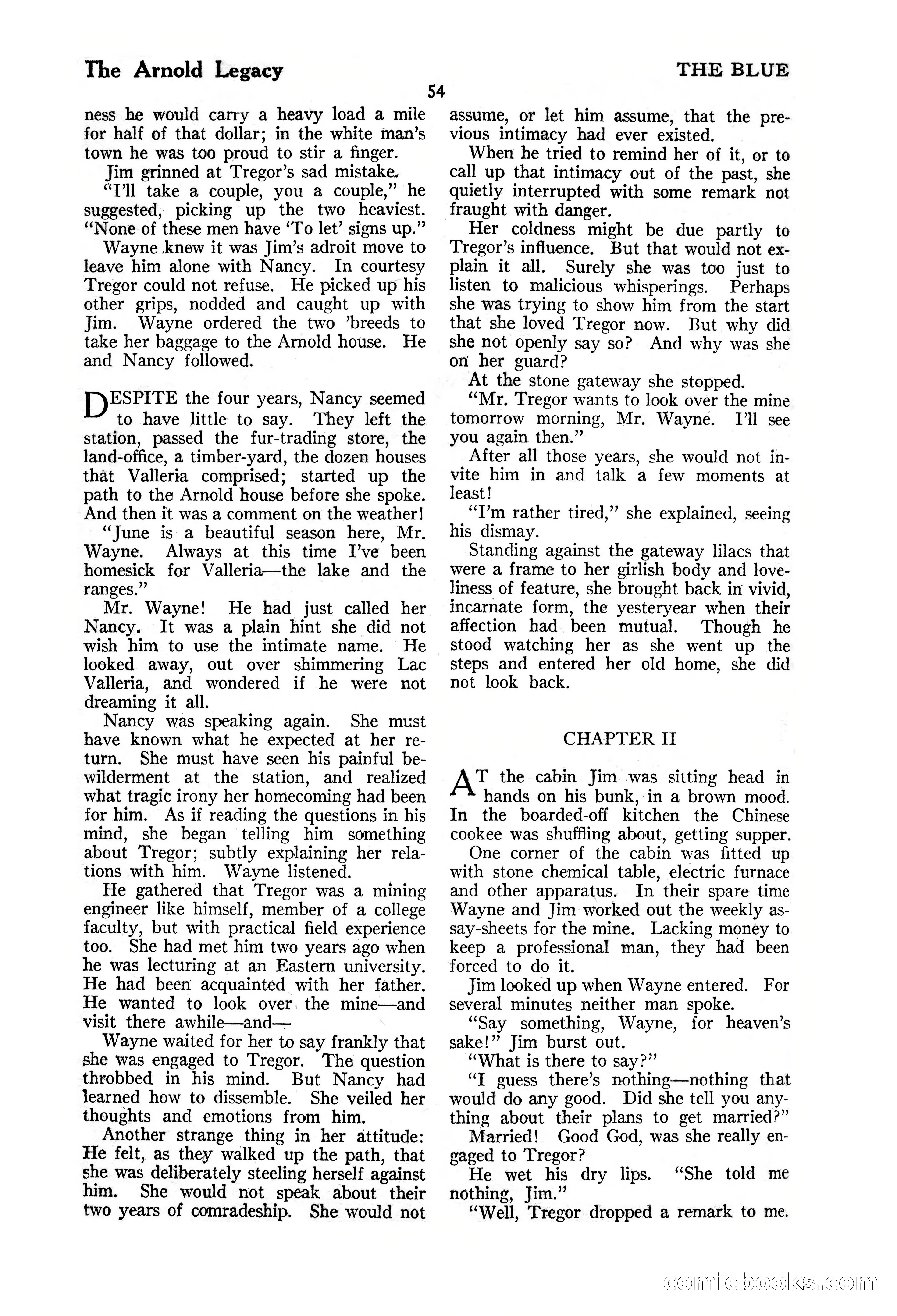 The Illustrated Blue Book Magazine, November 1926 — page 56 of 208