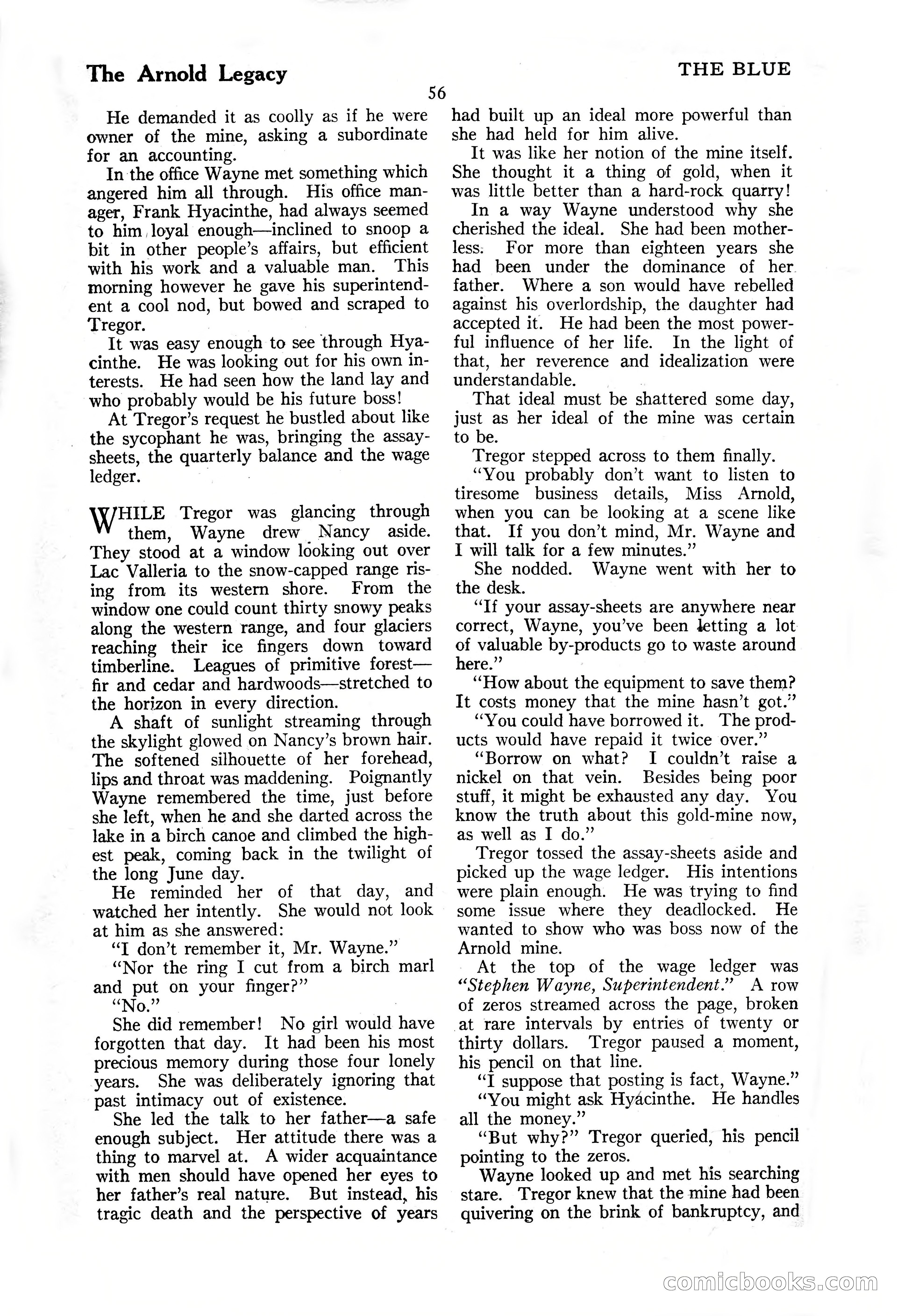 The Illustrated Blue Book Magazine, November 1926 — page 58 of 208