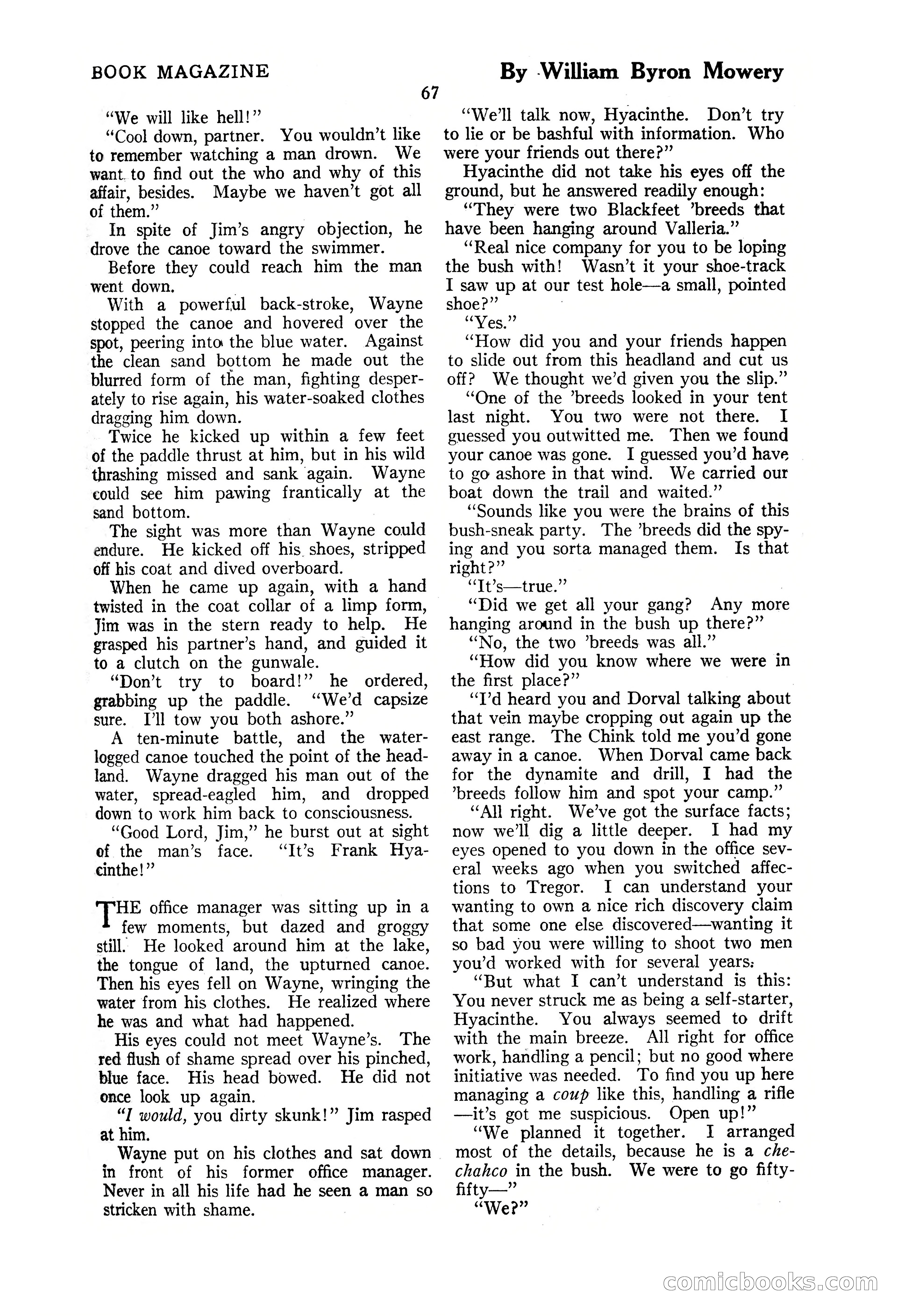 The Illustrated Blue Book Magazine, November 1926 — page 69 of 208