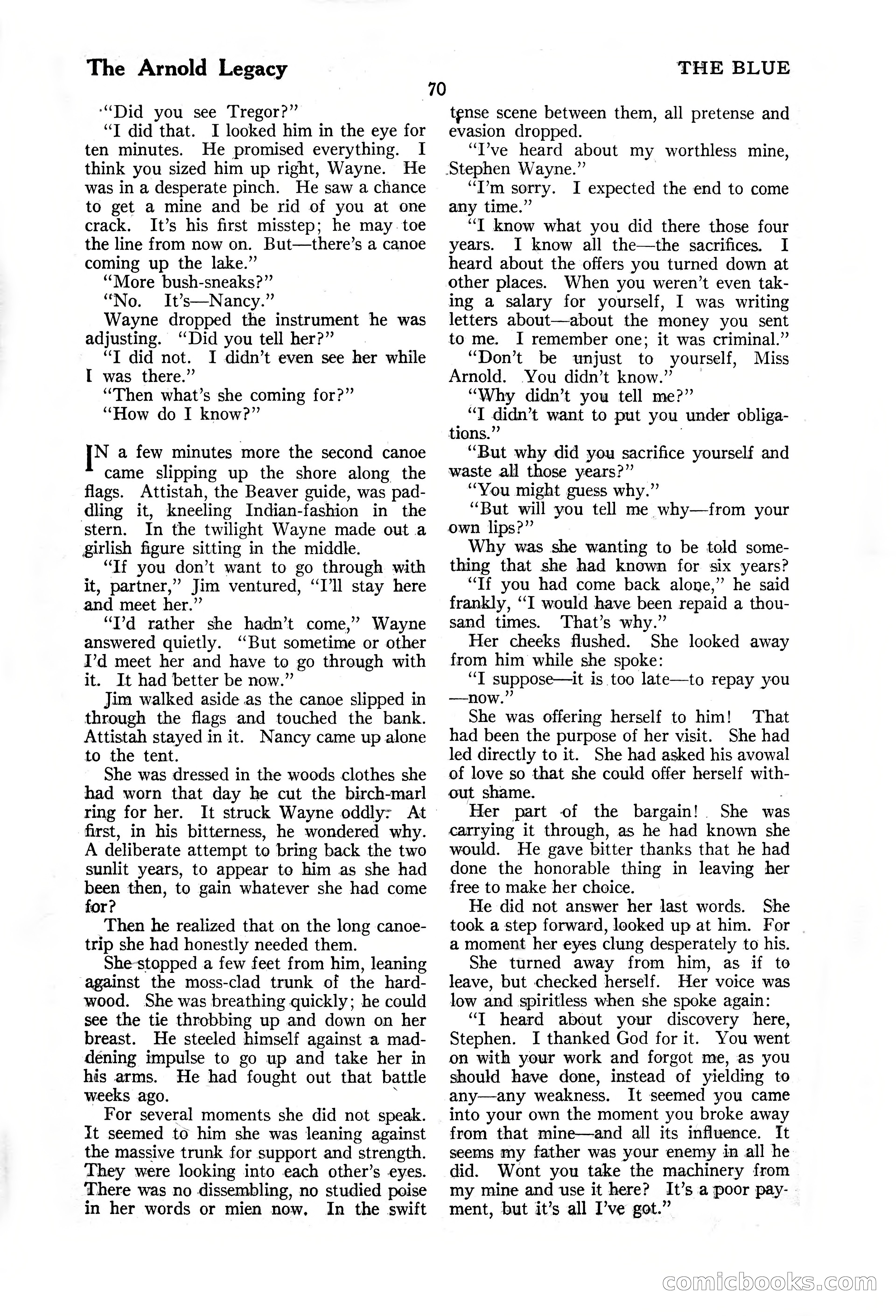 The Illustrated Blue Book Magazine, November 1926 — page 72 of 208