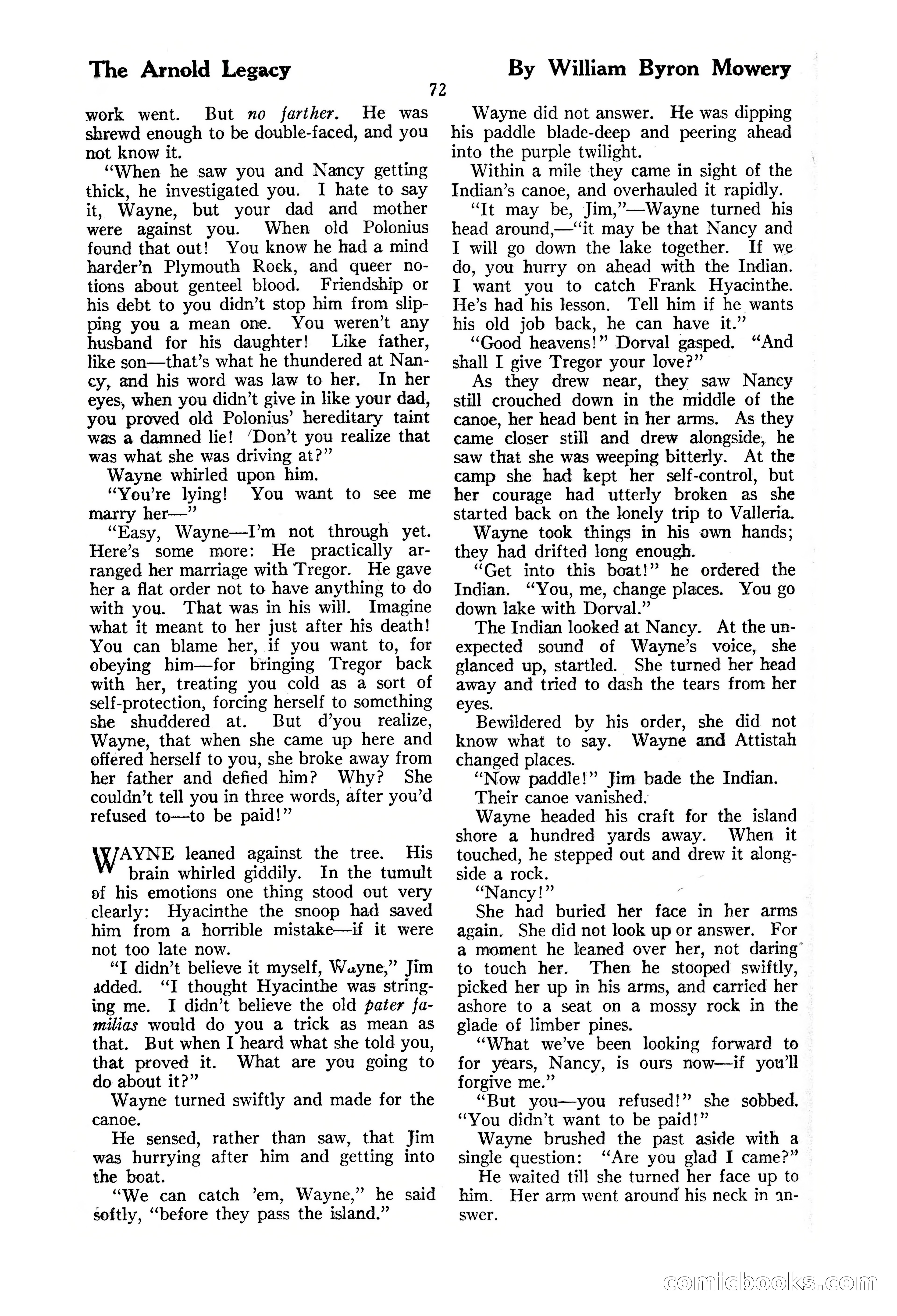 The Illustrated Blue Book Magazine, November 1926 — page 74 of 208