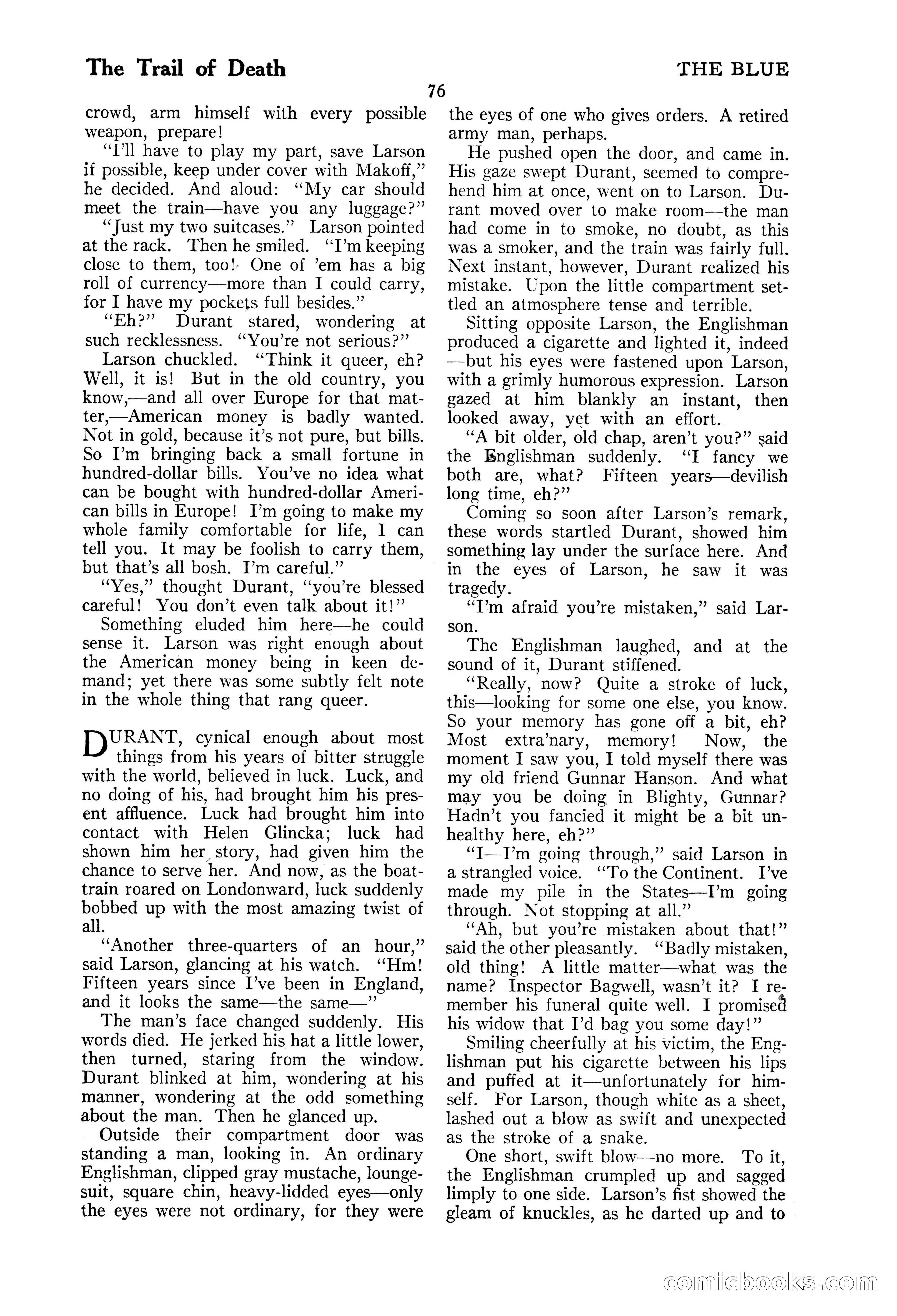 The Illustrated Blue Book Magazine, November 1926 — page 78 of 208