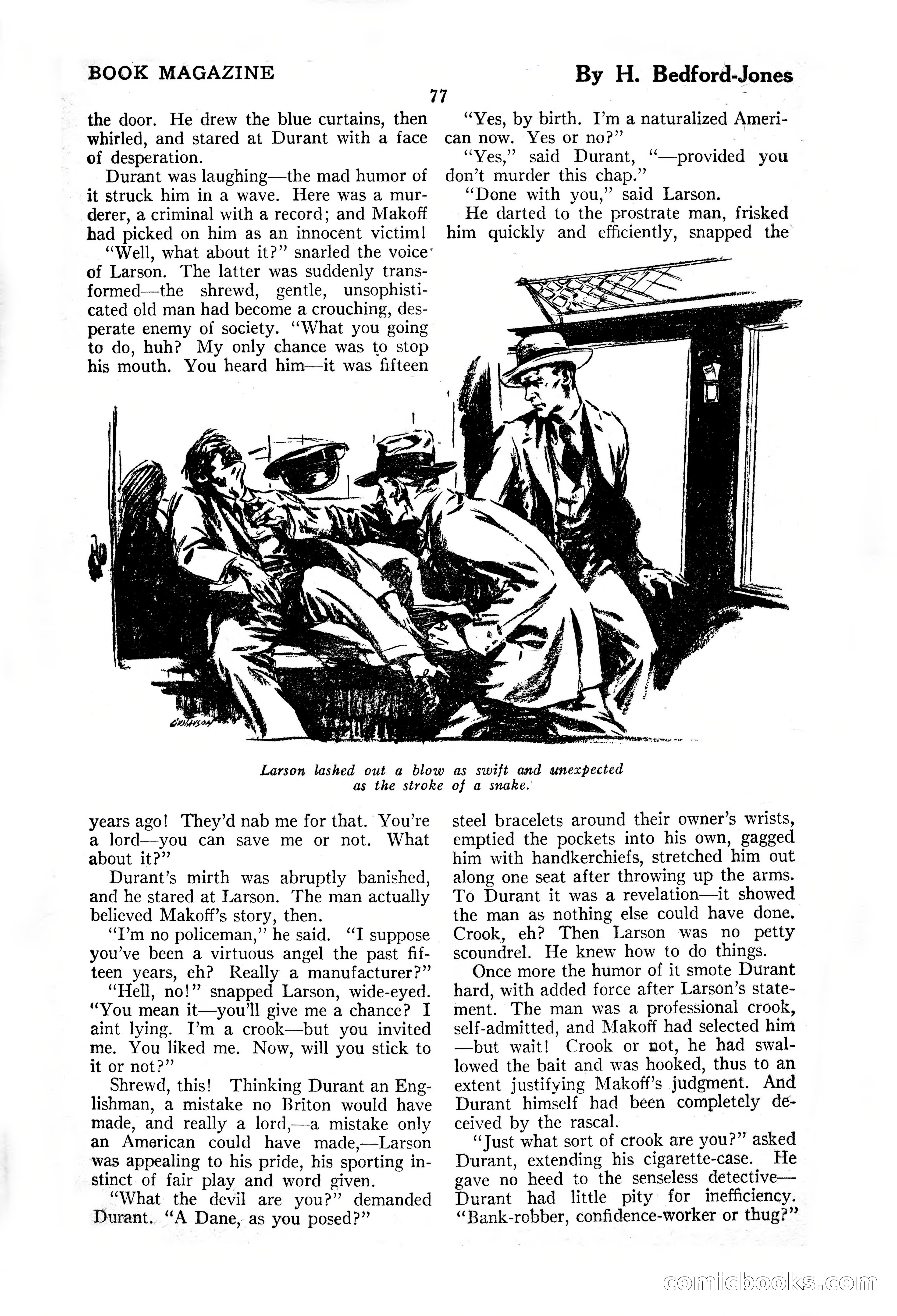 The Illustrated Blue Book Magazine, November 1926 — page 79 of 208