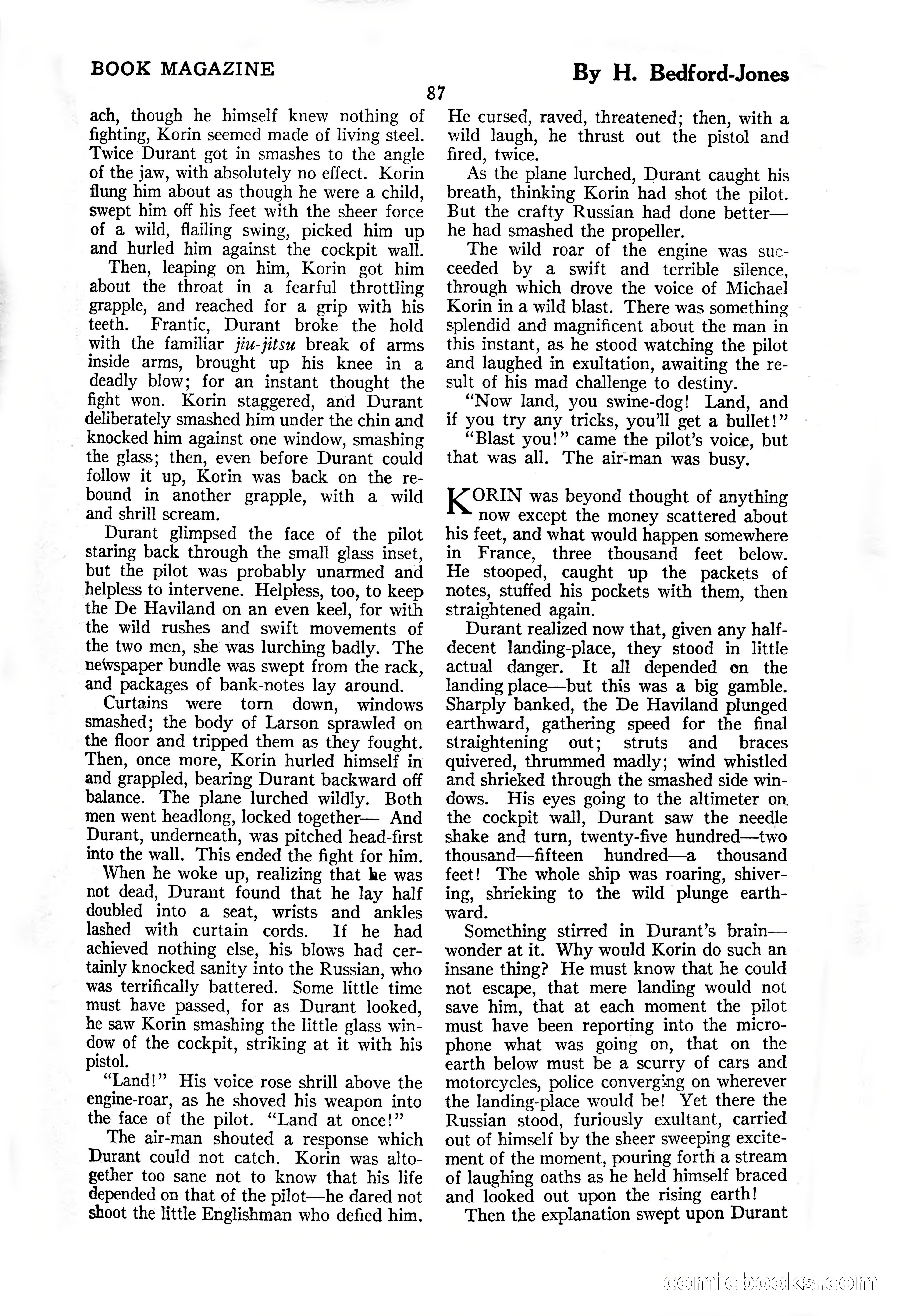The Illustrated Blue Book Magazine, November 1926 — page 89 of 208
