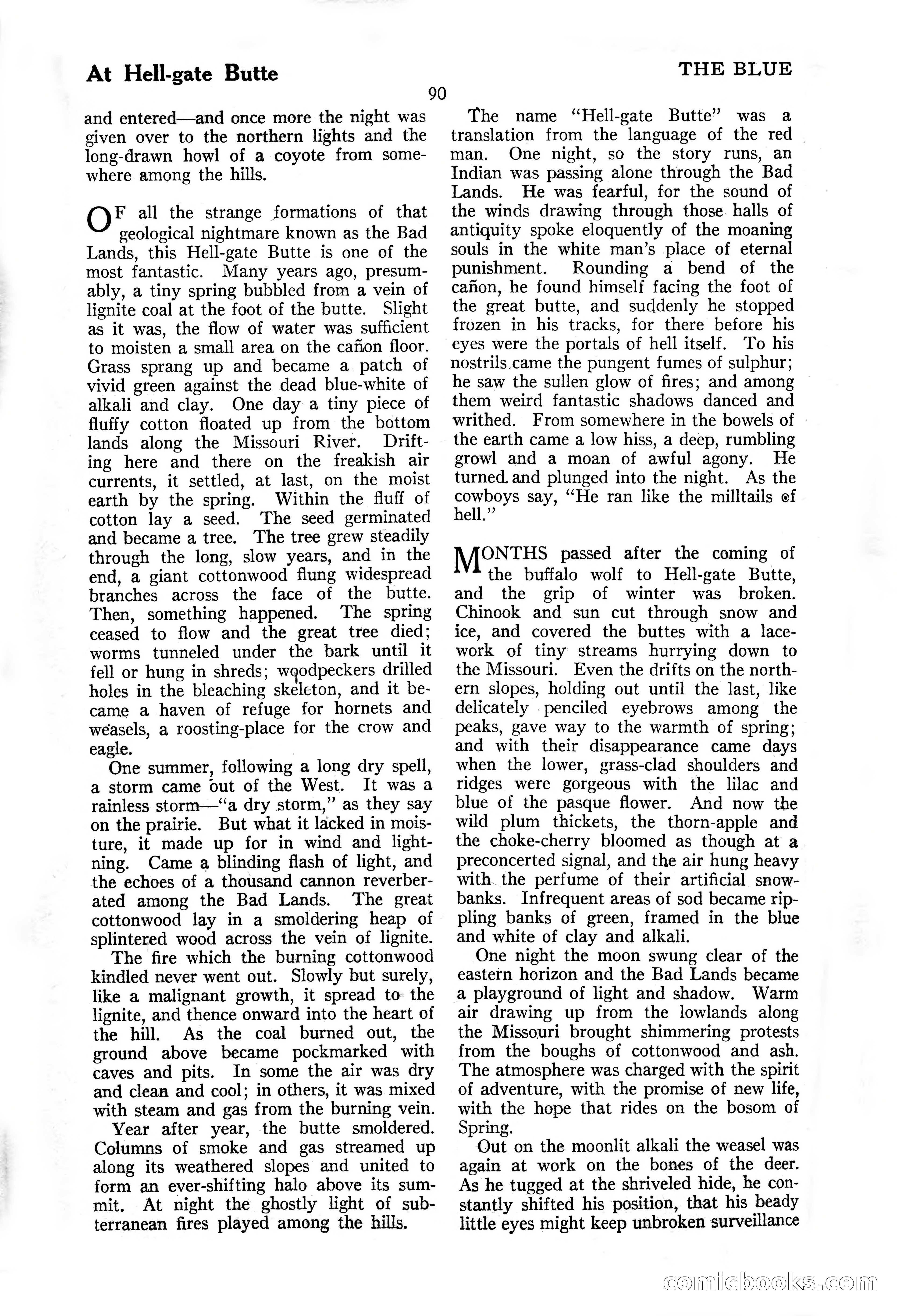 The Illustrated Blue Book Magazine, November 1926 — page 92 of 208