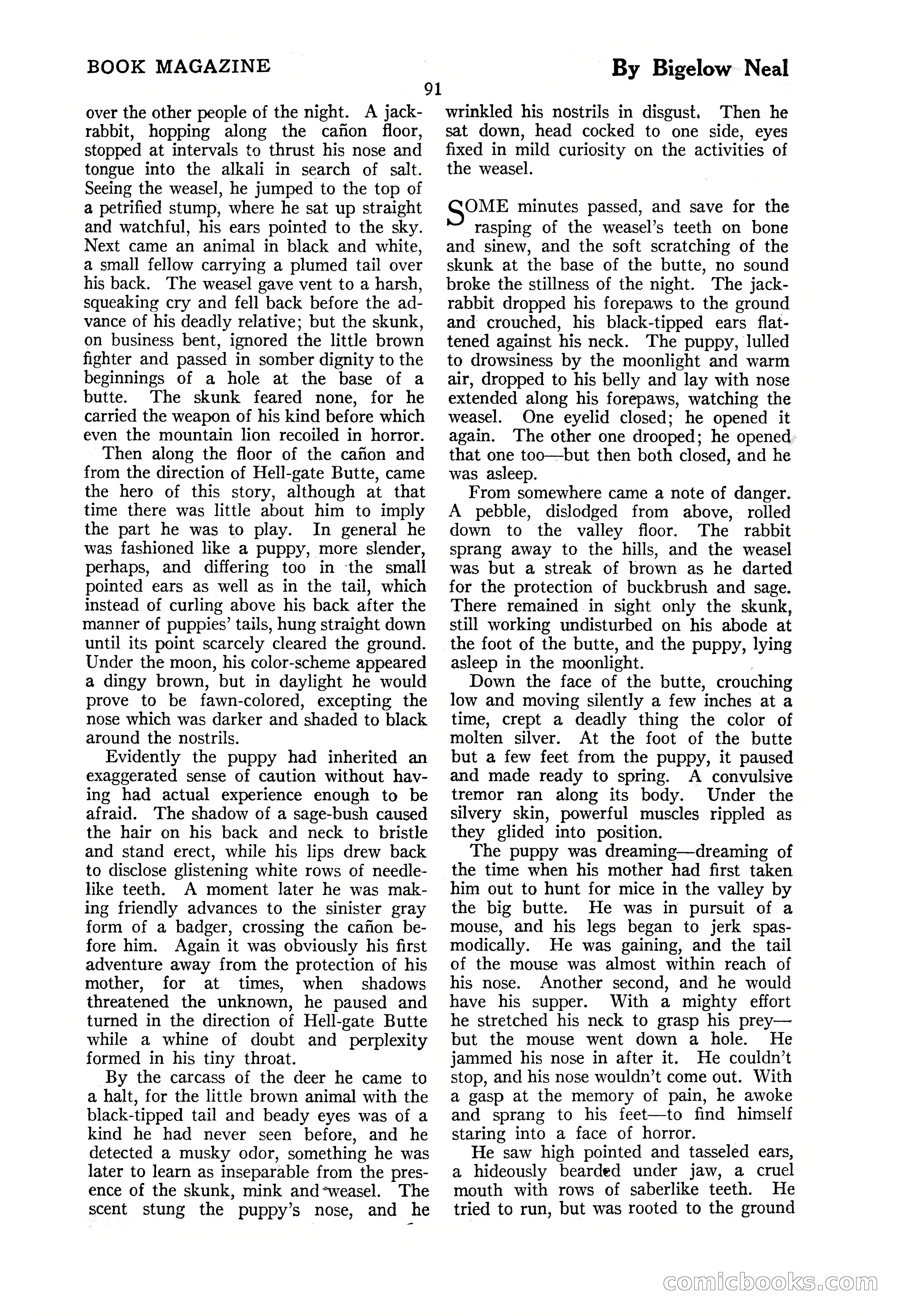 The Illustrated Blue Book Magazine, November 1926 — page 93 of 208