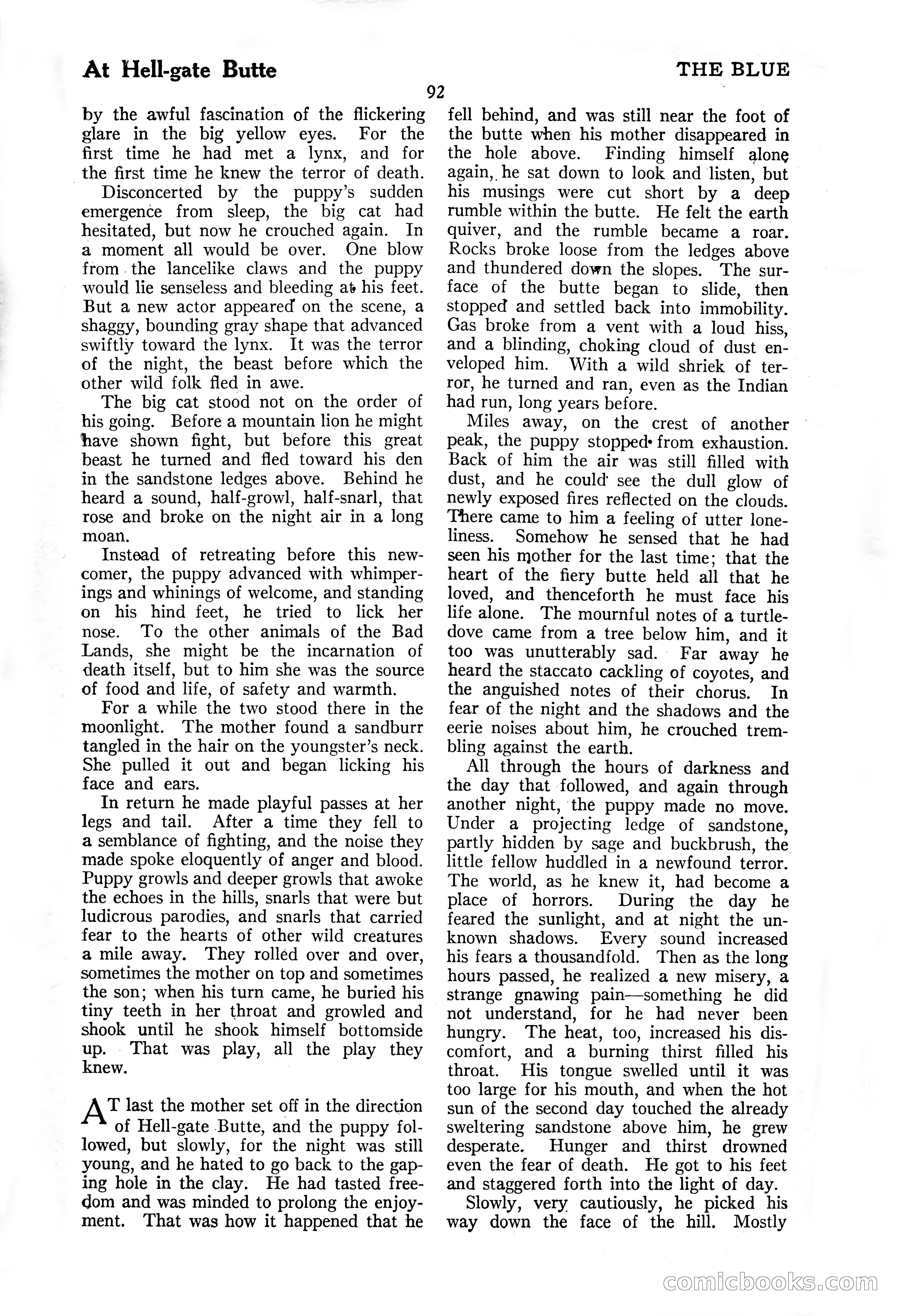The Illustrated Blue Book Magazine, November 1926 — page 94 of 208