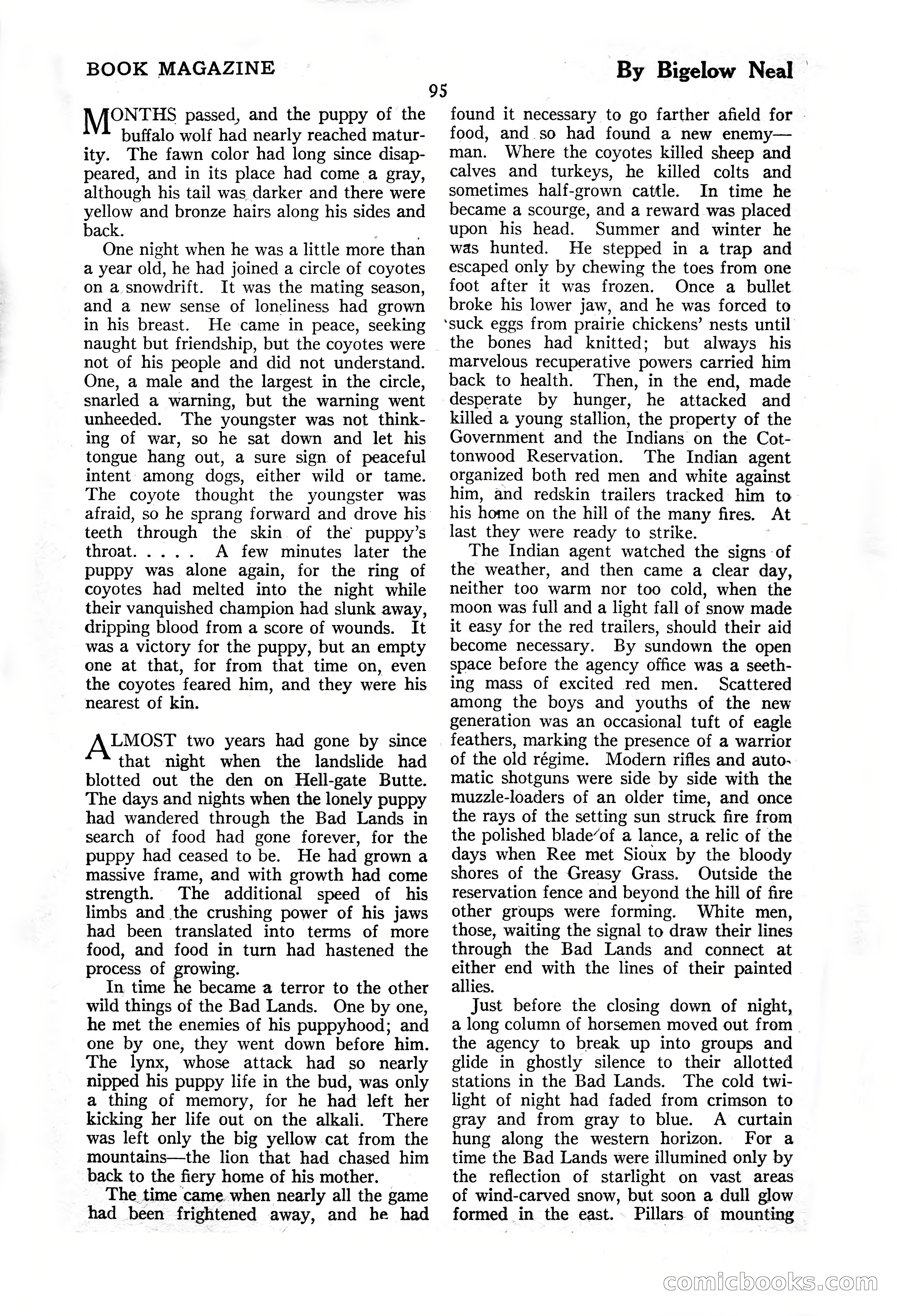 The Illustrated Blue Book Magazine, November 1926 — page 97 of 208