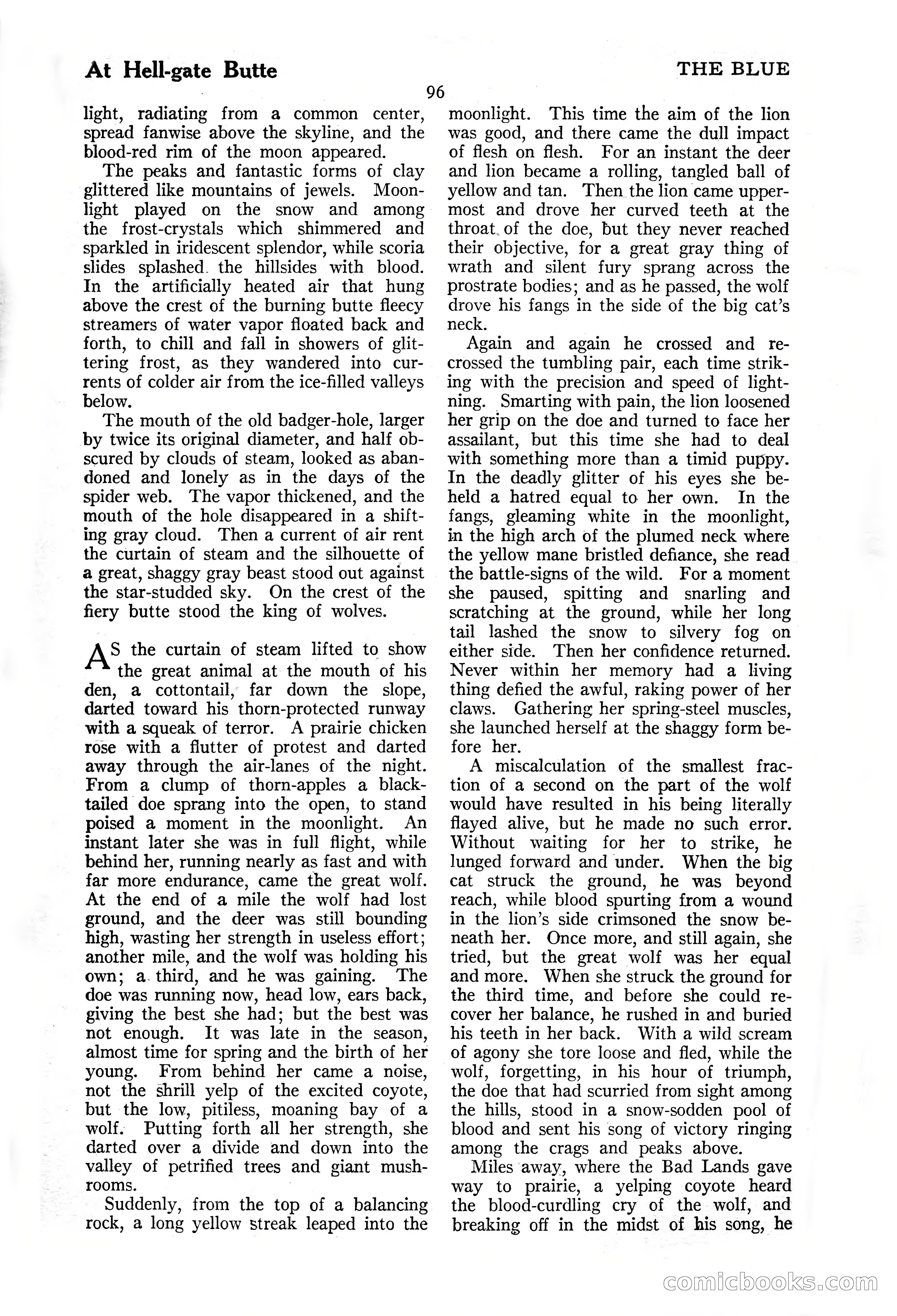 The Illustrated Blue Book Magazine, November 1926 — page 98 of 208