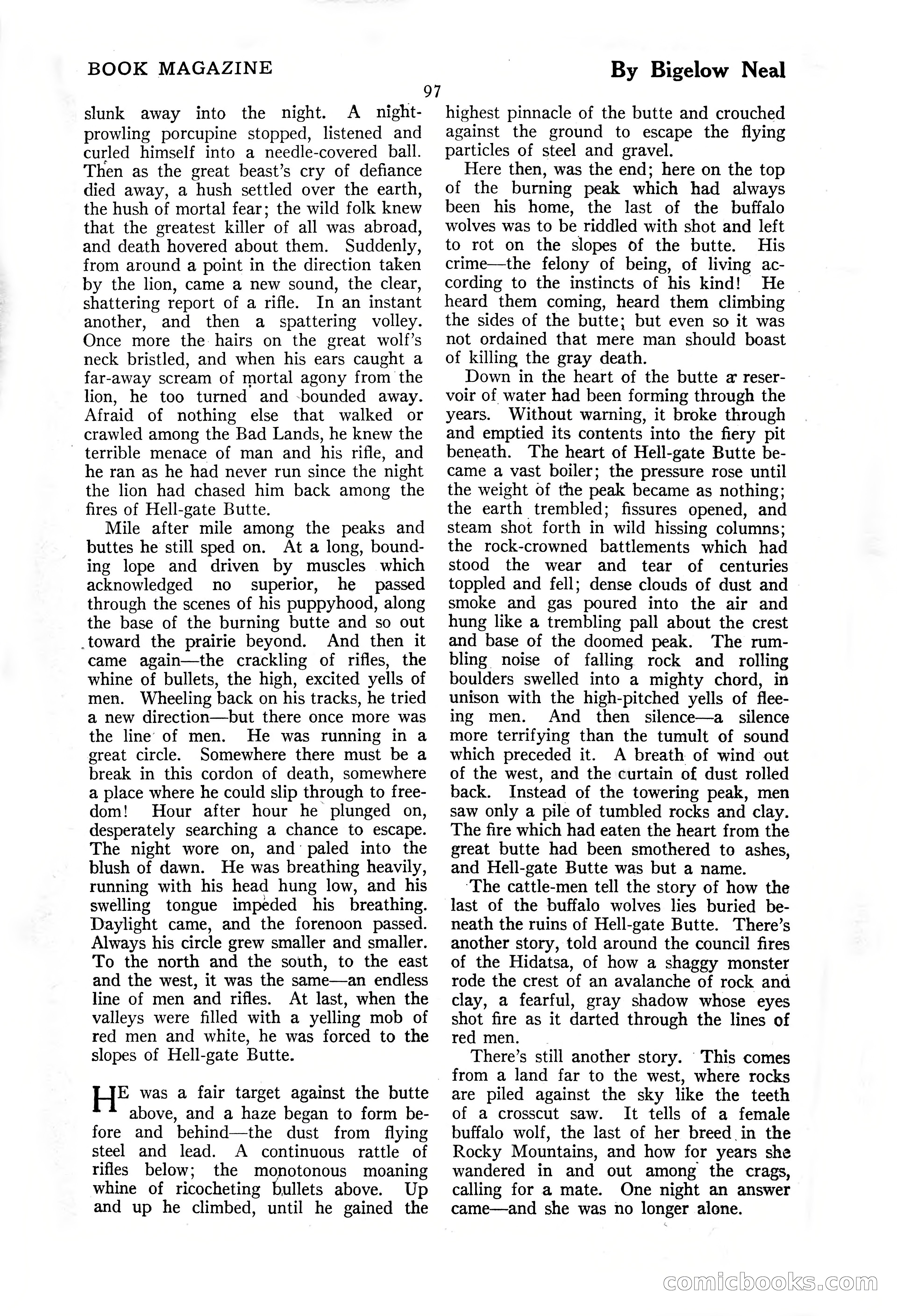 The Illustrated Blue Book Magazine, November 1926 — page 99 of 208