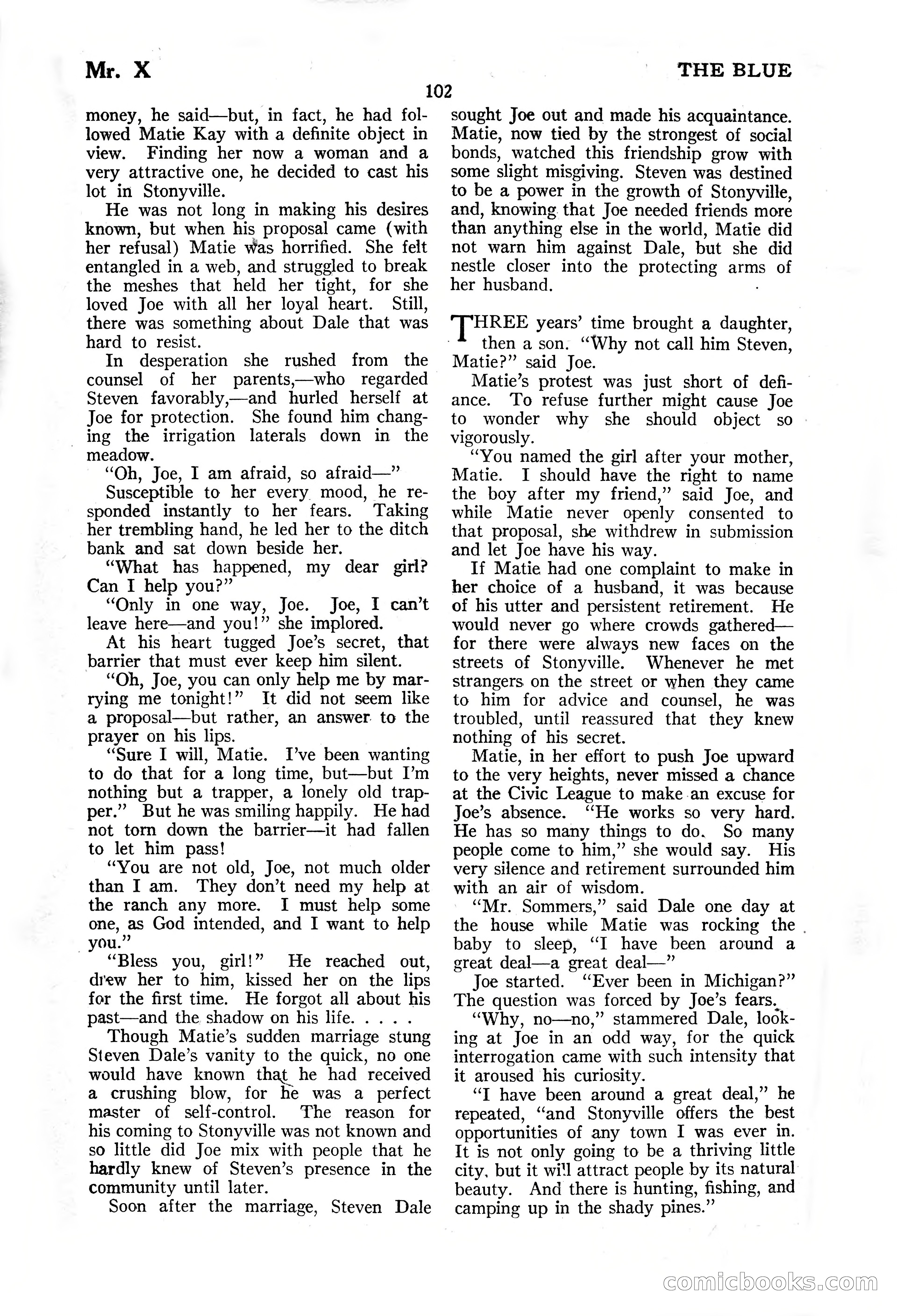 The Illustrated Blue Book Magazine, November 1926 — page 104 of 208