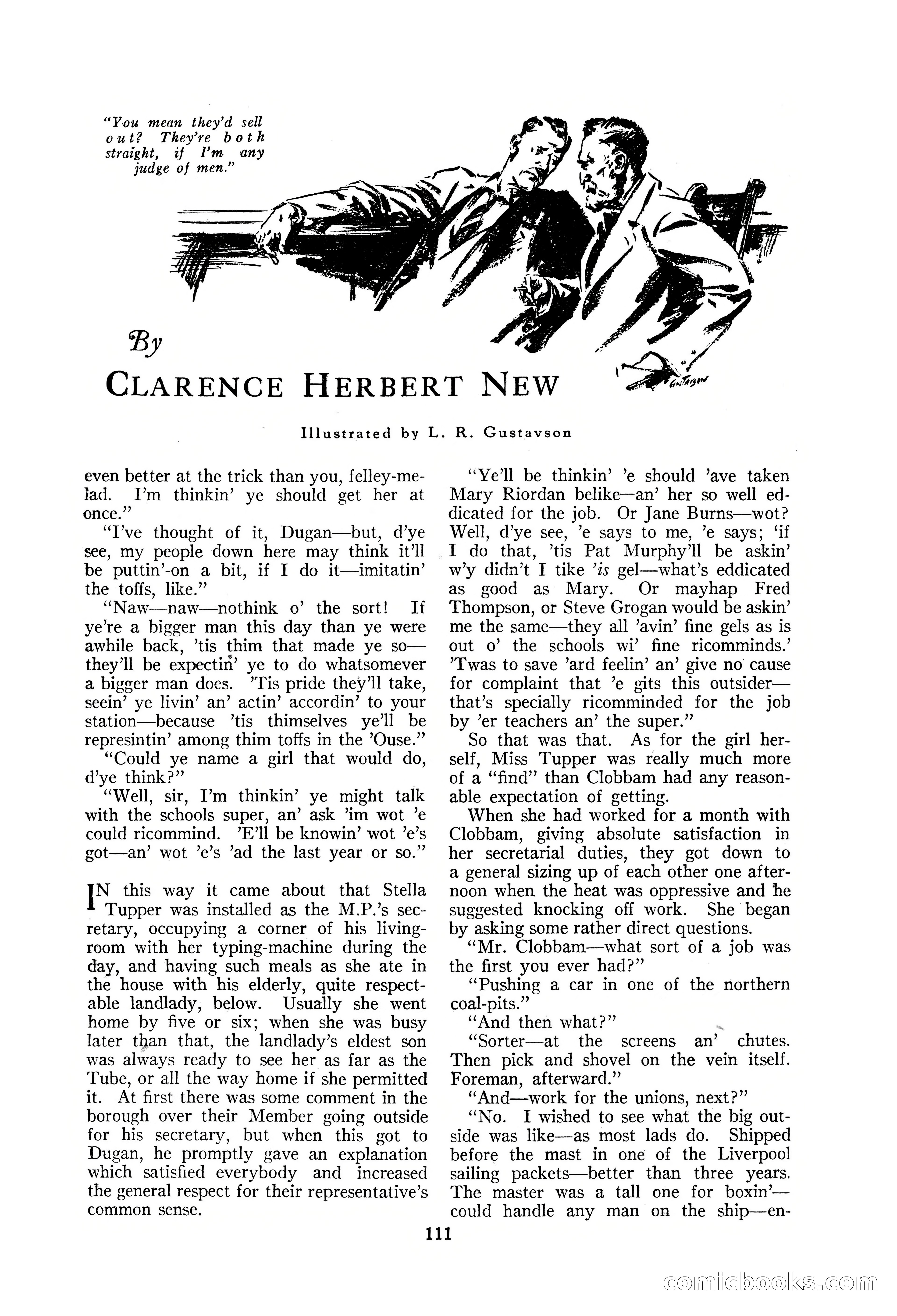 The Illustrated Blue Book Magazine, November 1926 — page 113 of 208
