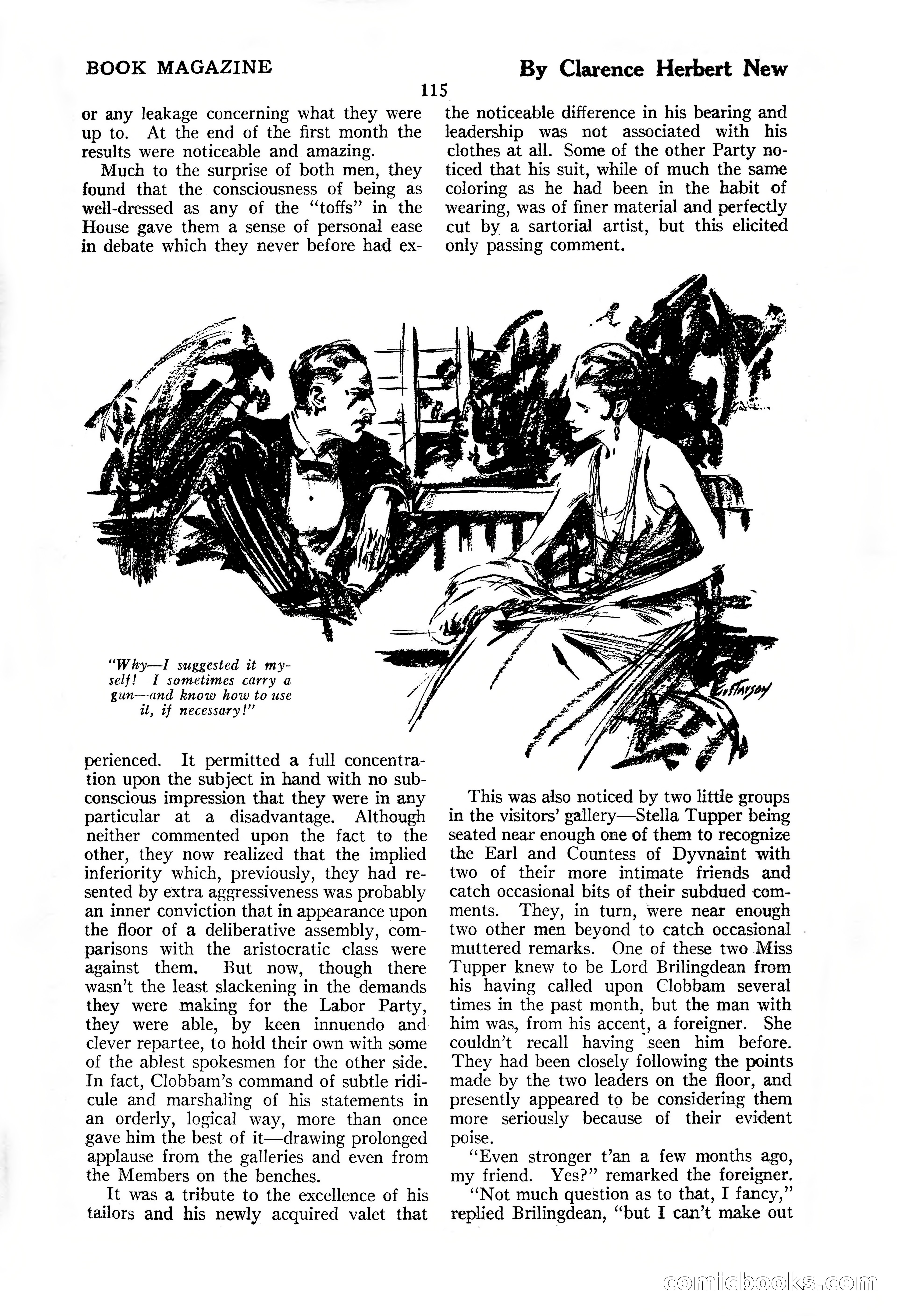 The Illustrated Blue Book Magazine, November 1926 — page 117 of 208