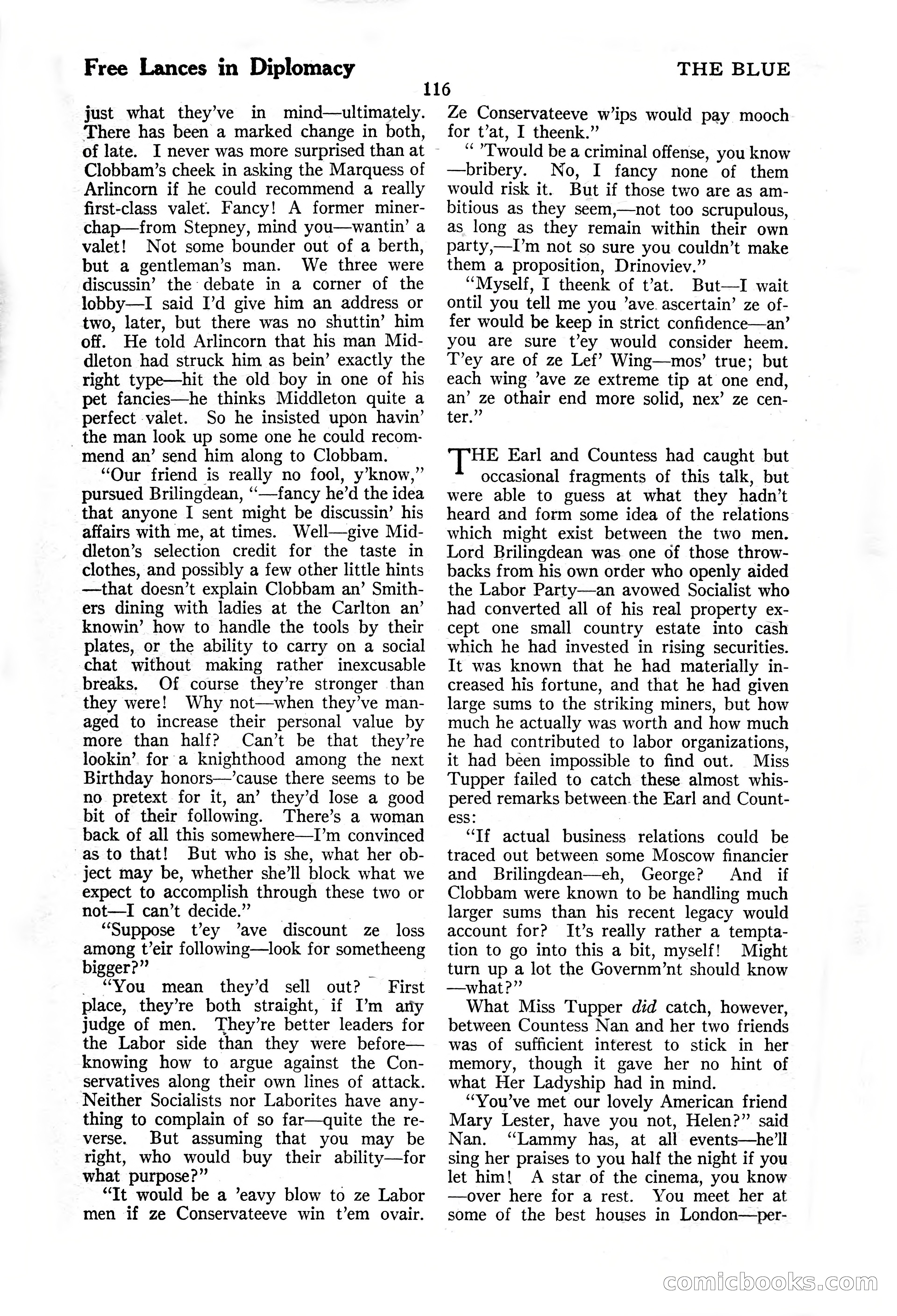 The Illustrated Blue Book Magazine, November 1926 — page 118 of 208