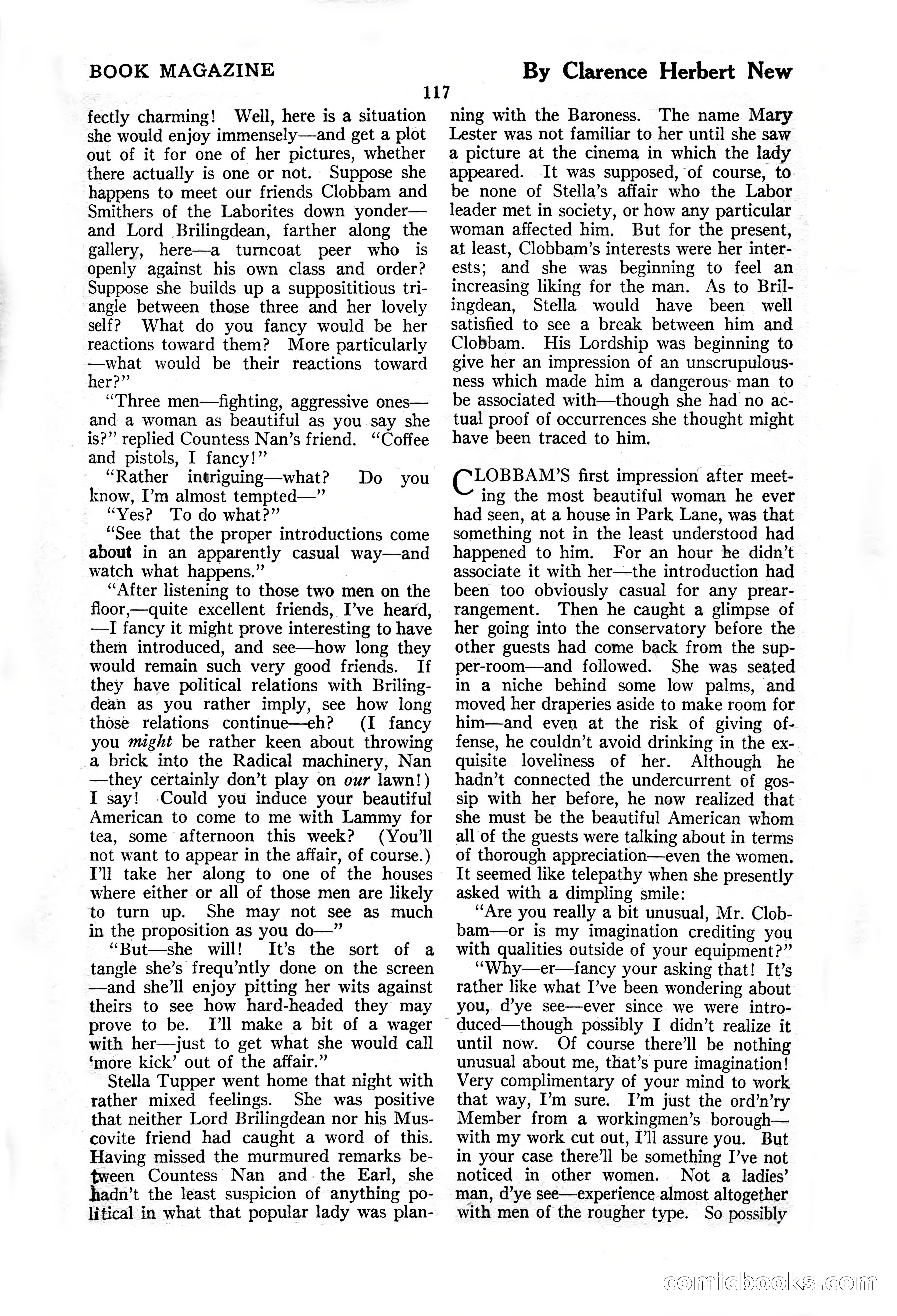 The Illustrated Blue Book Magazine, November 1926 — page 119 of 208