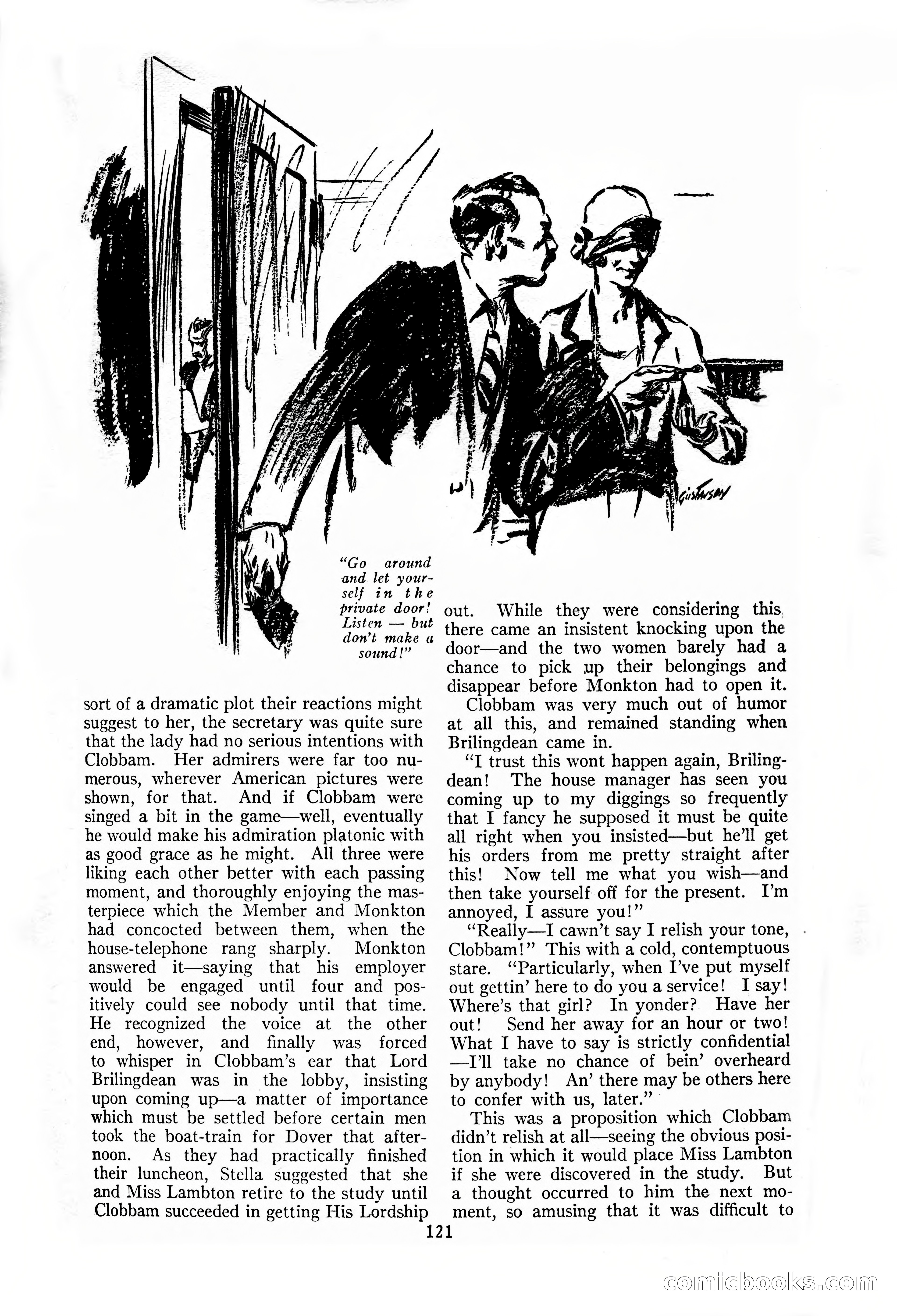 The Illustrated Blue Book Magazine, November 1926 — page 123 of 208