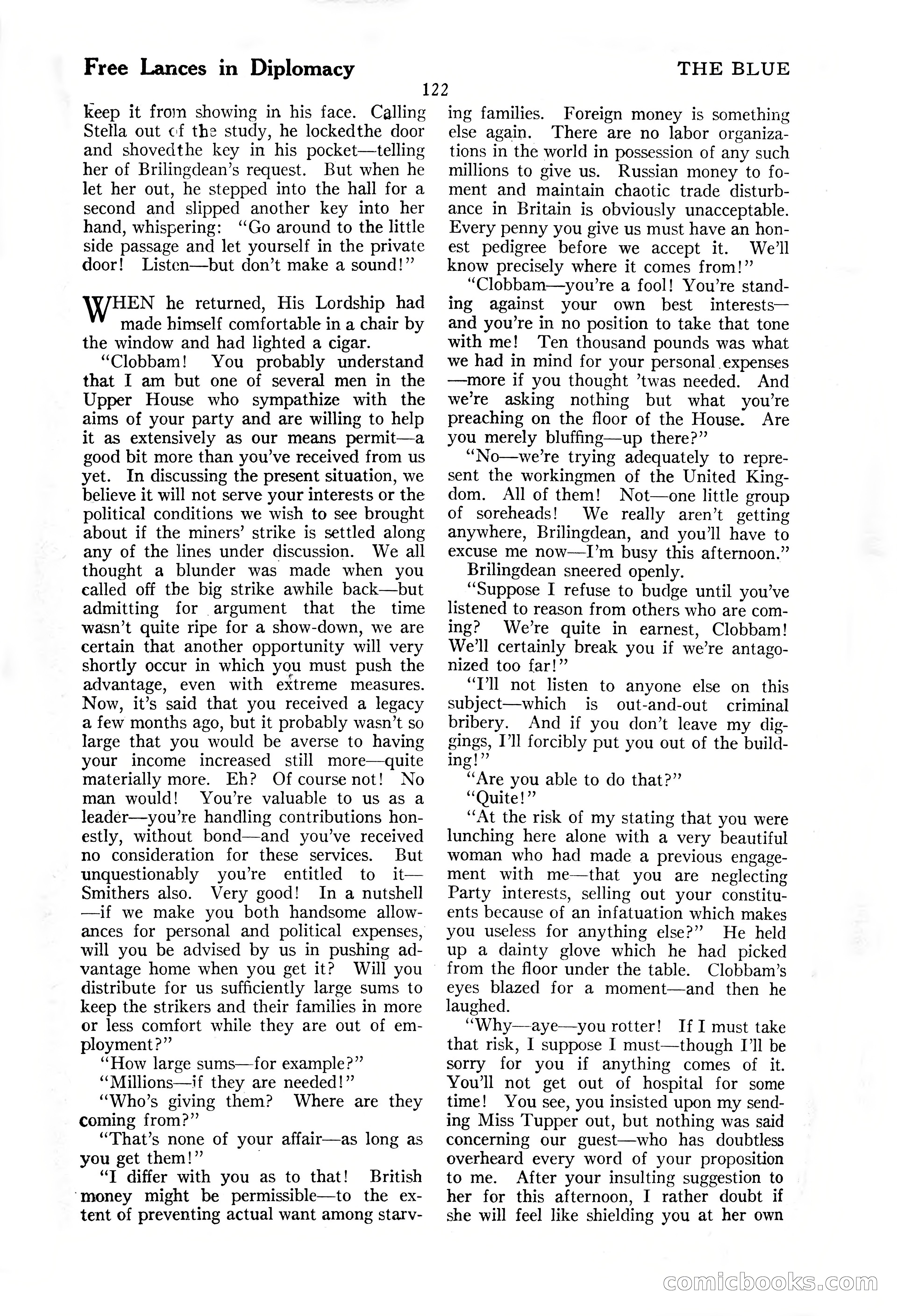 The Illustrated Blue Book Magazine, November 1926 — page 124 of 208