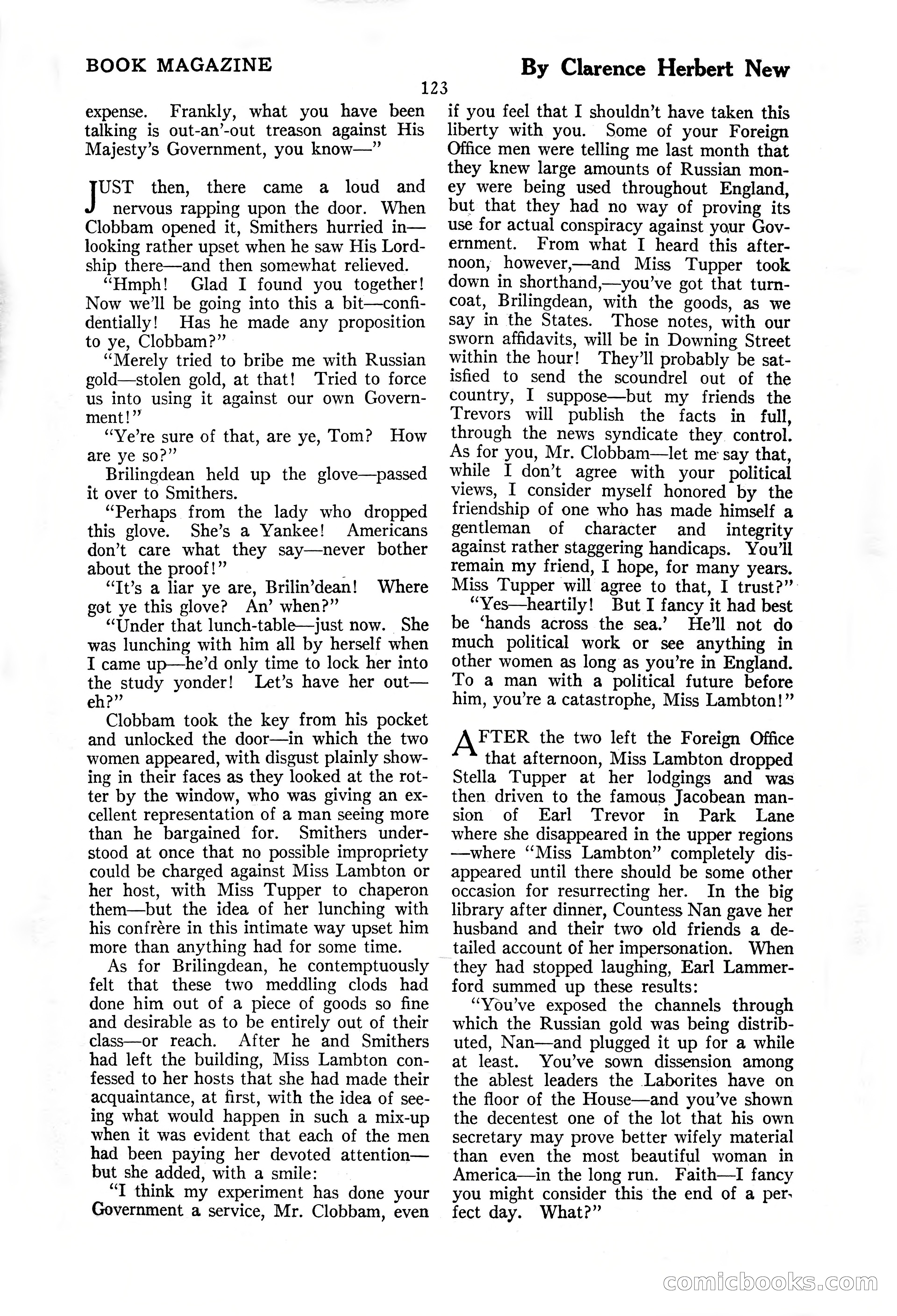 The Illustrated Blue Book Magazine, November 1926 — page 125 of 208