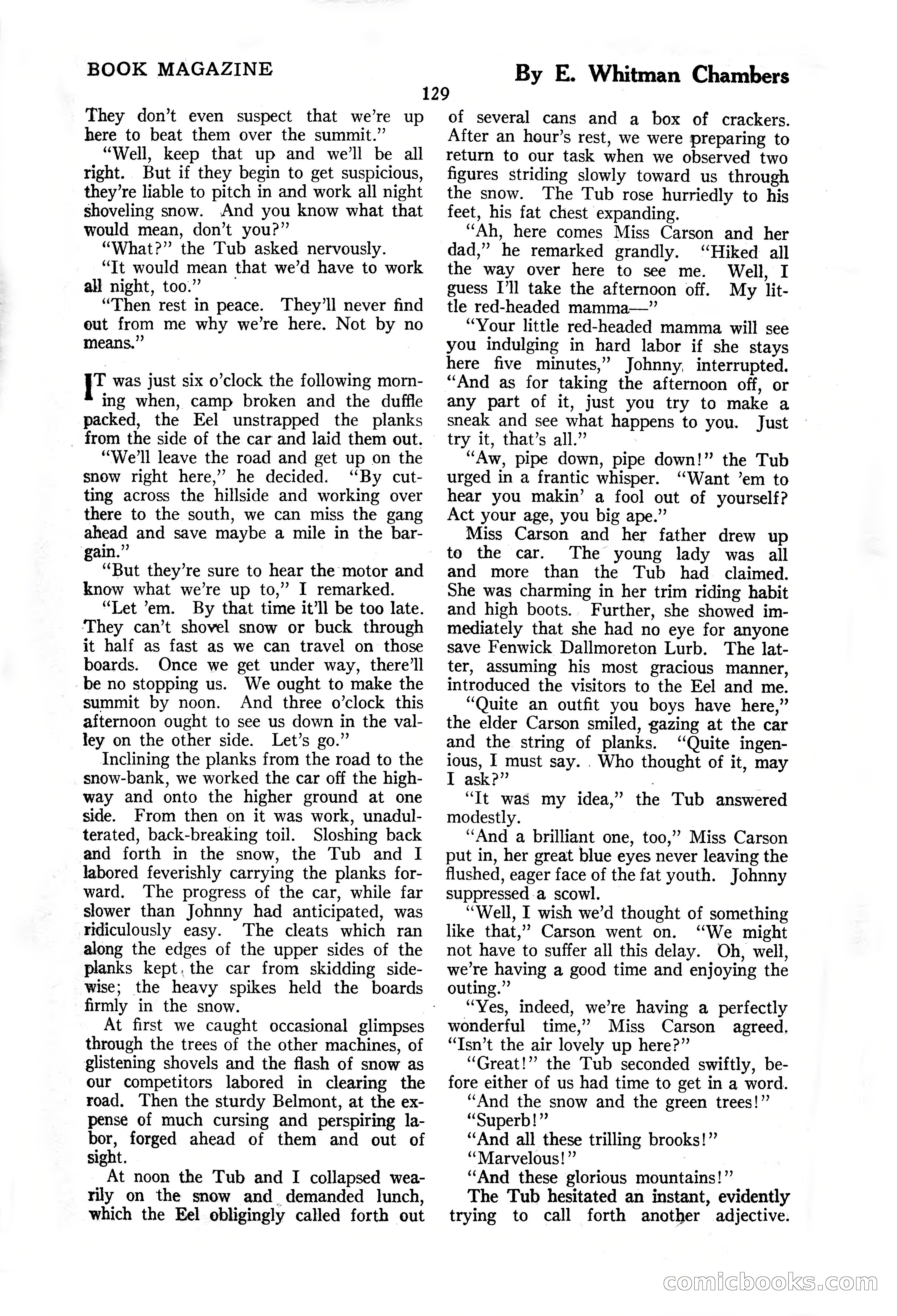 The Illustrated Blue Book Magazine, November 1926 — page 131 of 208