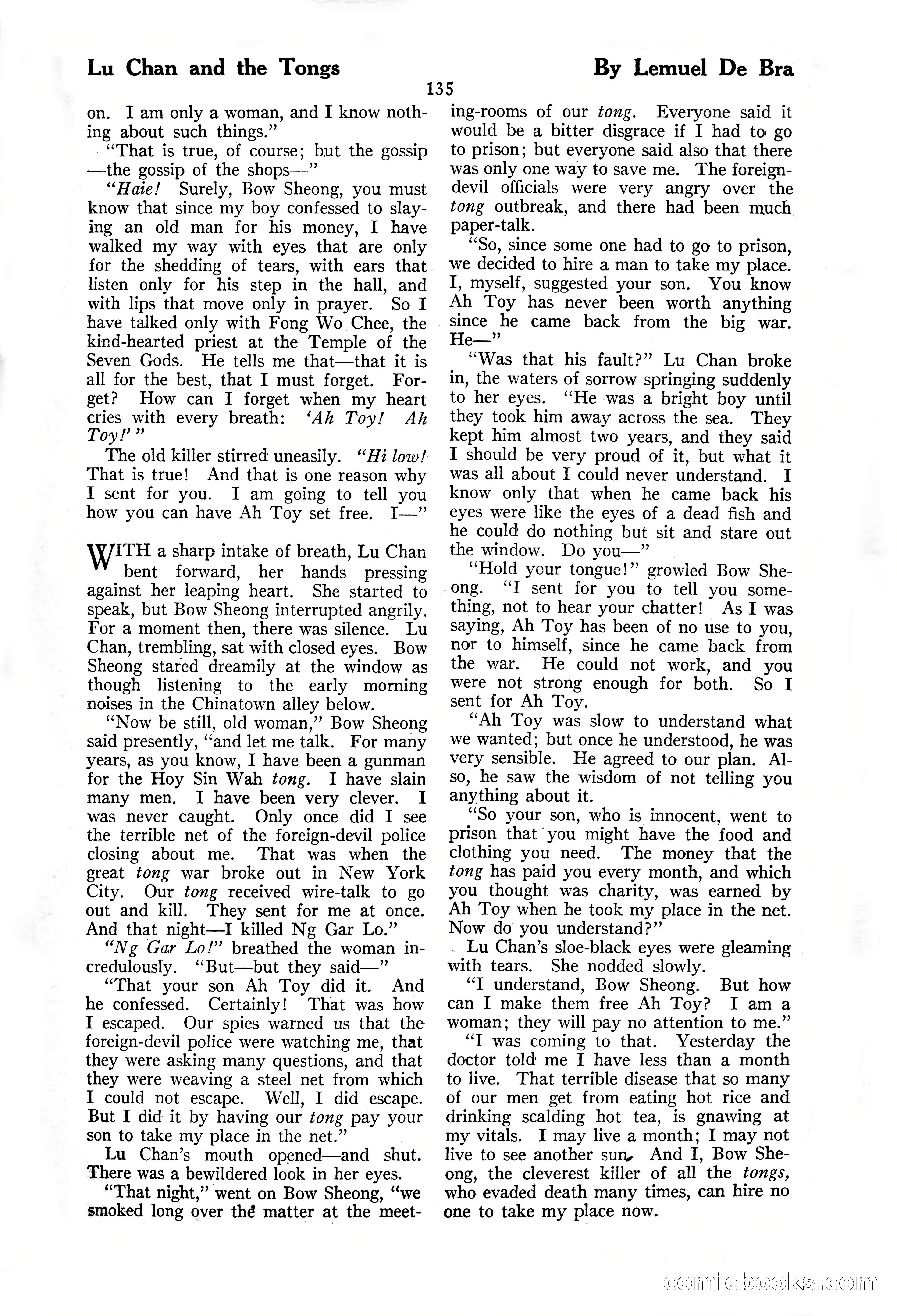 The Illustrated Blue Book Magazine, November 1926 — page 137 of 208
