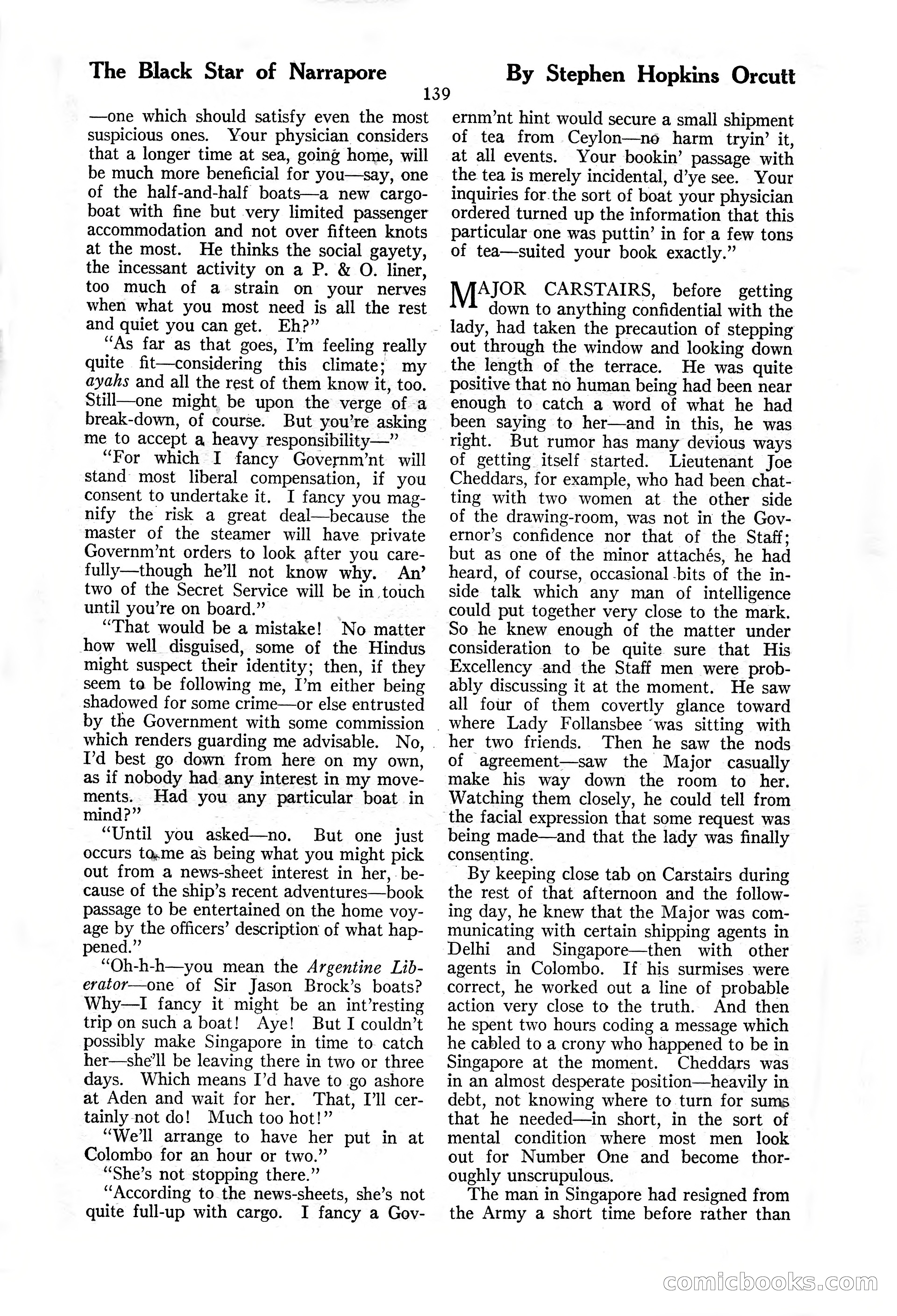 The Illustrated Blue Book Magazine, November 1926 — page 141 of 208