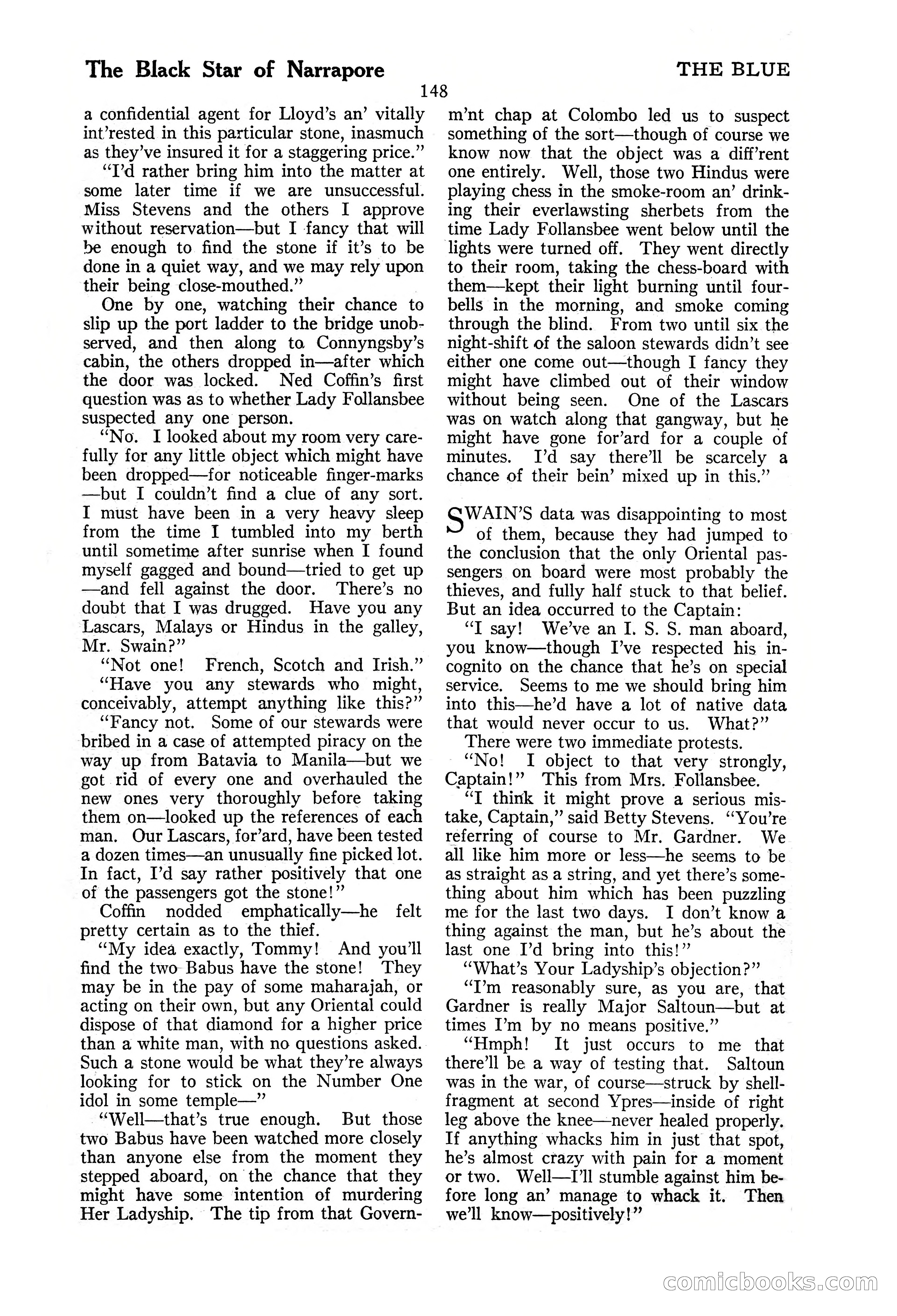 The Illustrated Blue Book Magazine, November 1926 — page 150 of 208