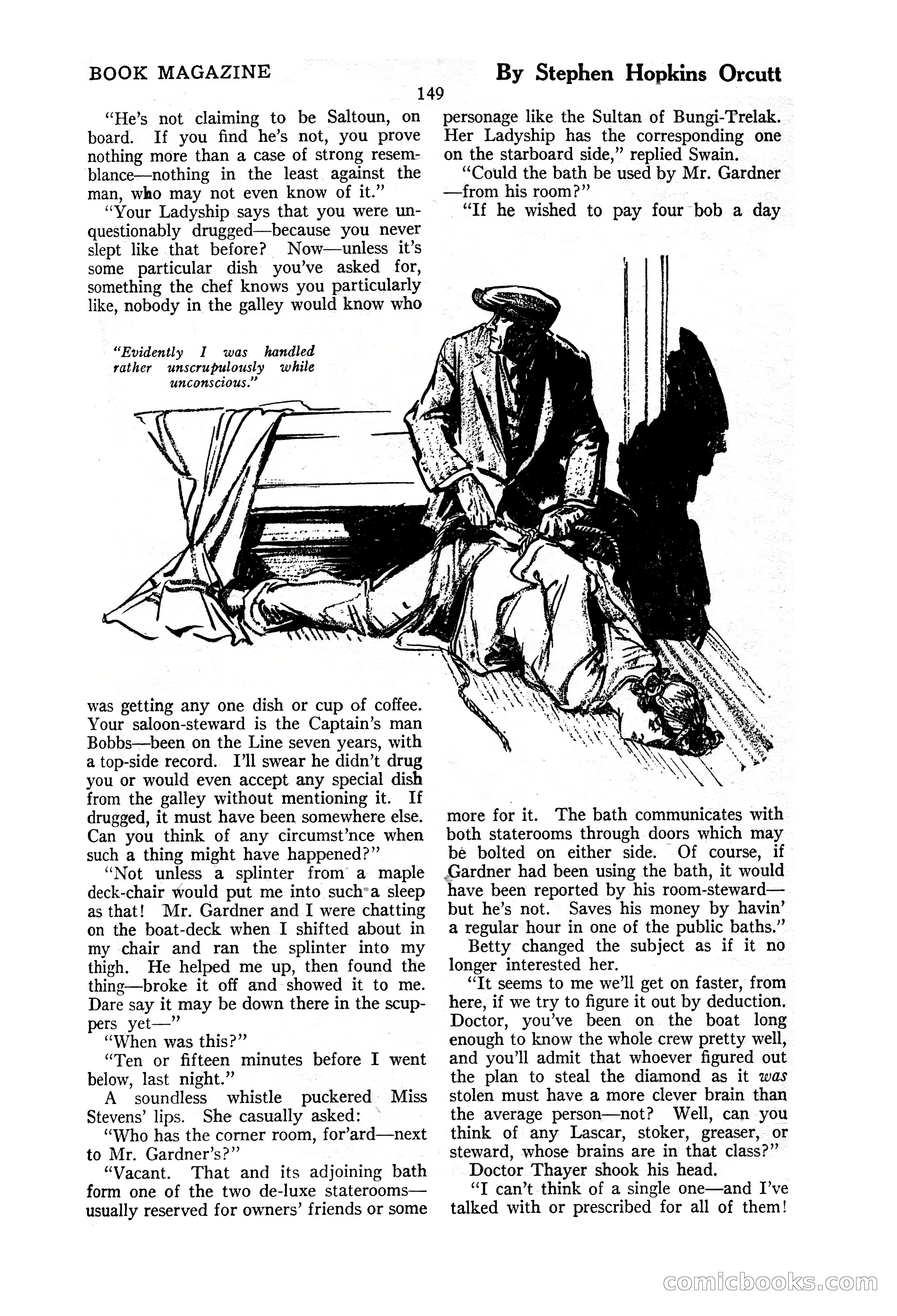 The Illustrated Blue Book Magazine, November 1926 — page 151 of 208
