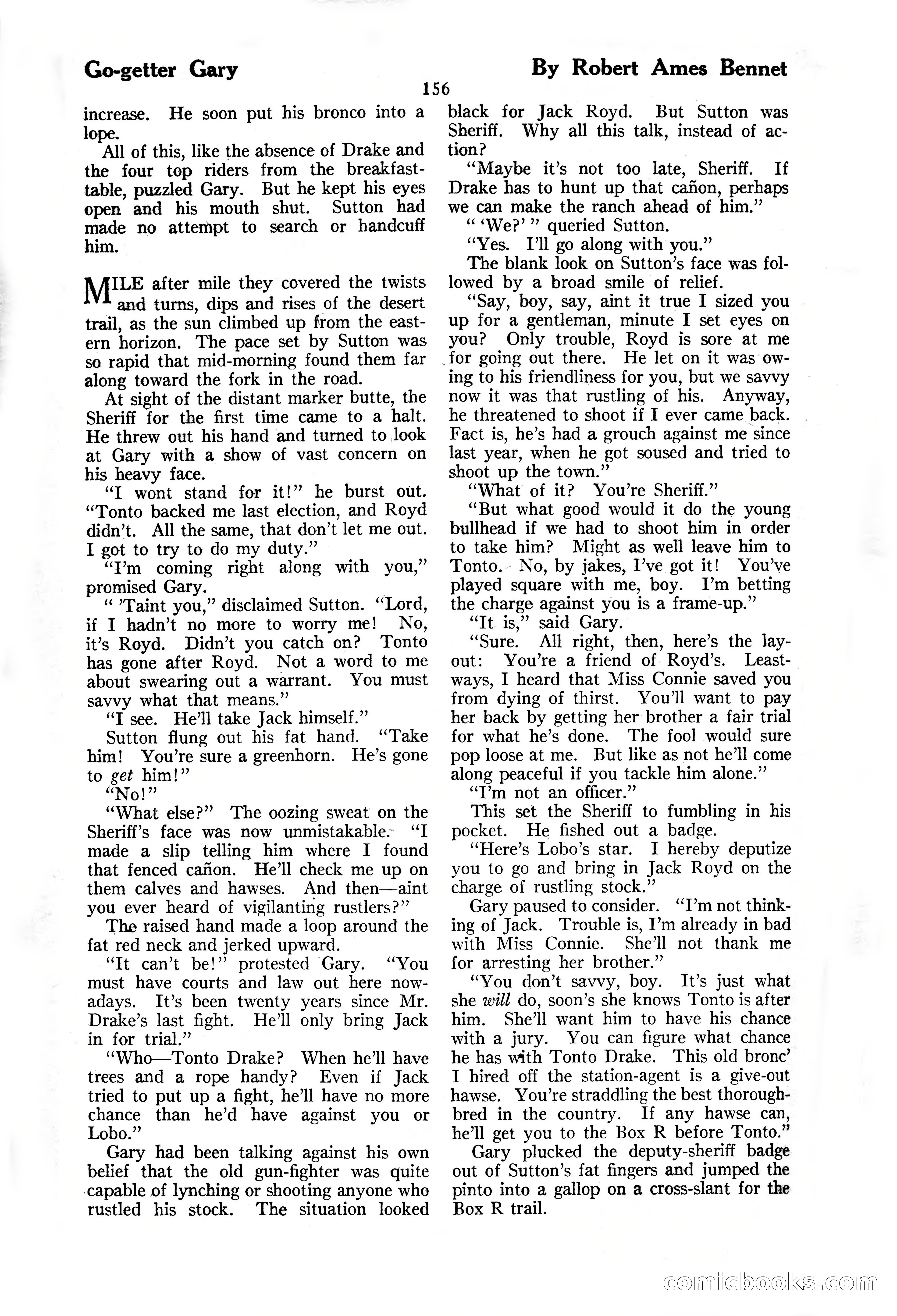 The Illustrated Blue Book Magazine, November 1926 — page 158 of 208